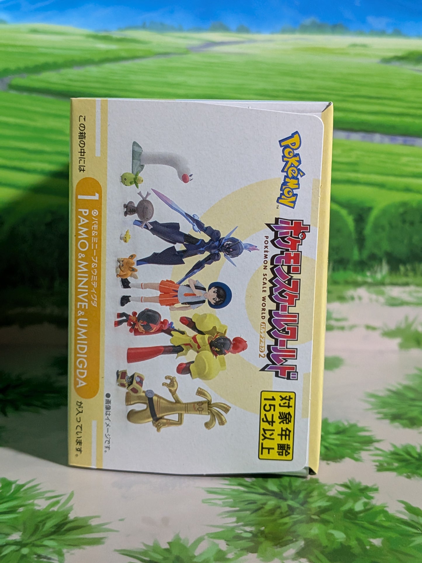 Pokémon Scale World Paldea - Pohm, Olivini & Taupikeau | Pawmi, Smoliv & Wiglett (Neuf)