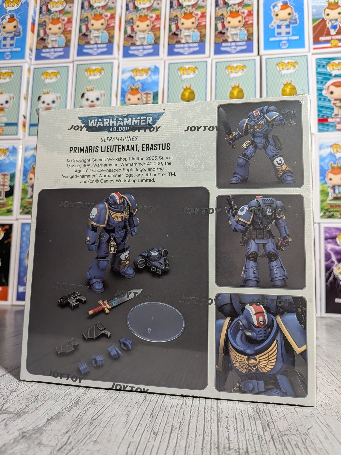JoyToy Warhammer 40k - Ultramarines Helden des Ordens Primaris Lieutenant Erastus (20cm)