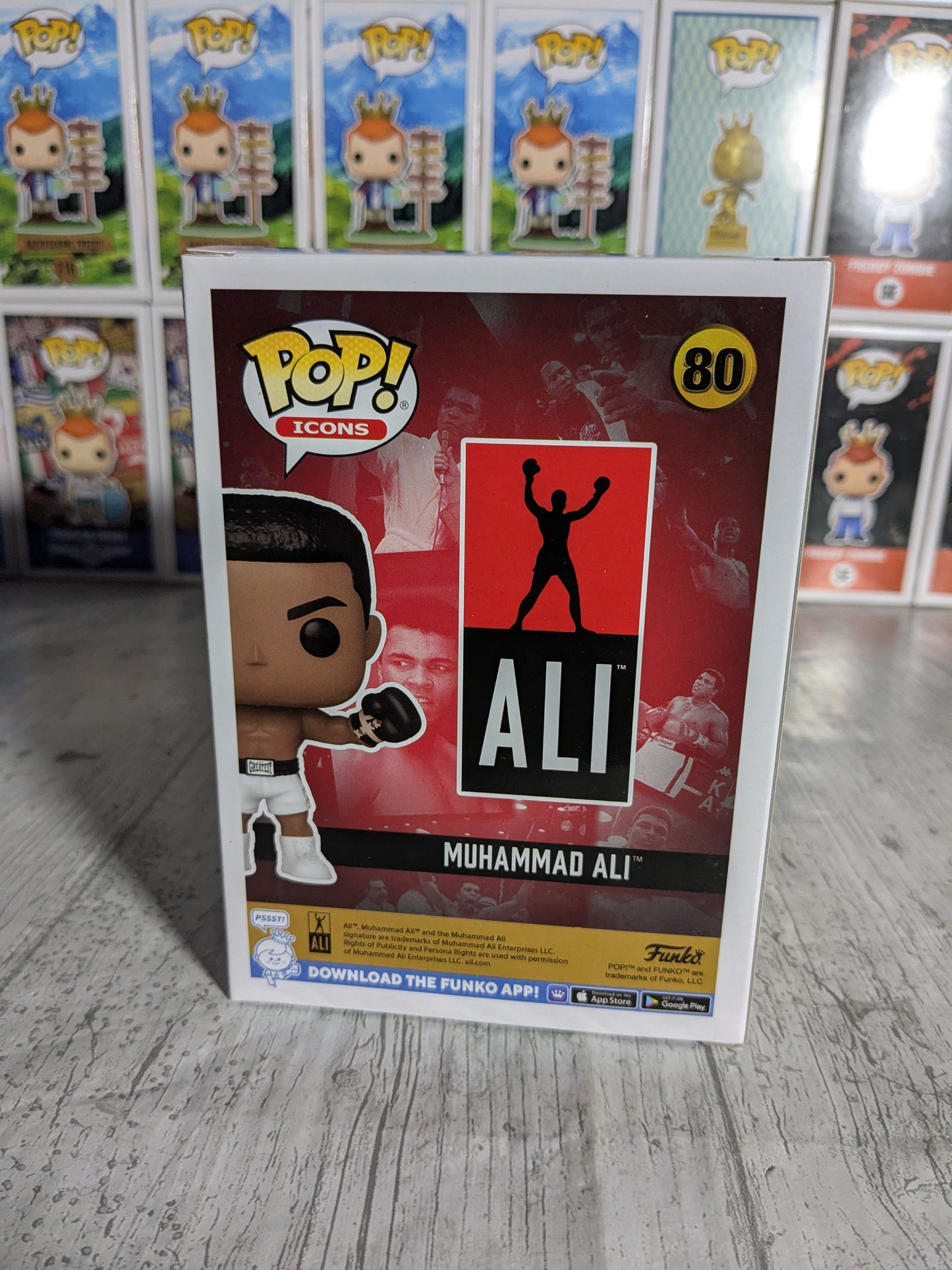 Funko pop 80 : Muhammad Ali