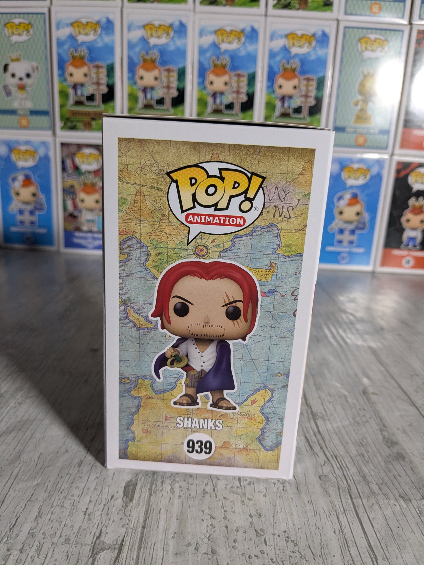 Funko pop 939 : Shanks (Damaged Box)
