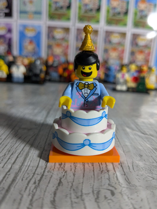LEGO Minifigures : Birthday Cake Suit Guy