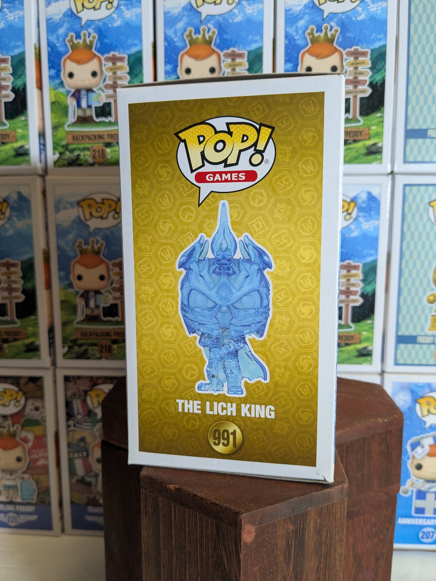 Funko pop 991 : The Lich King (Opened/Damaged Box)
