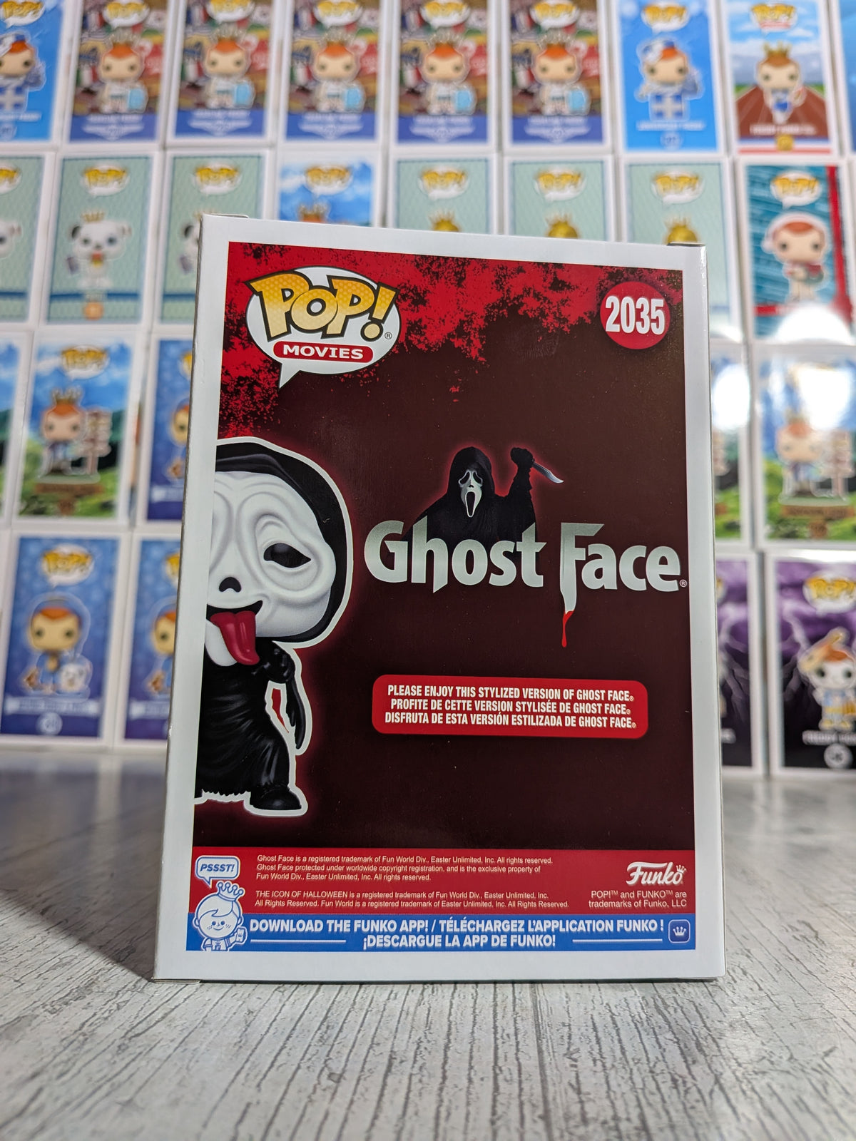 Funko Pop! Movies #2035 - Ghost Face (Tongue in Cheek)
