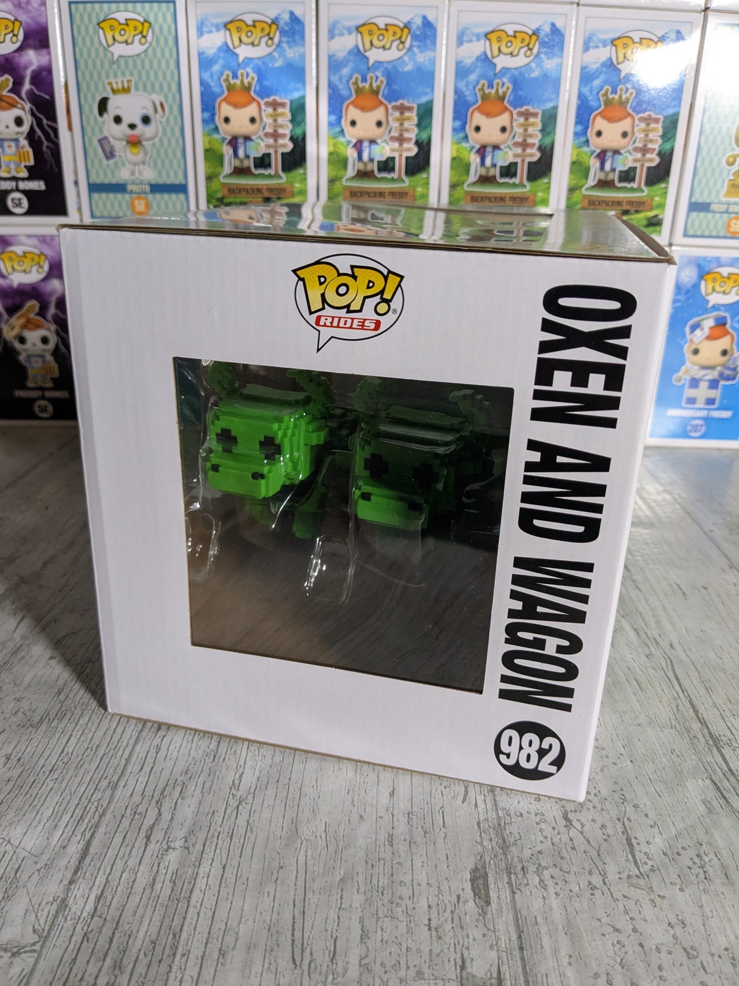 Funko pop 982 : Oxen and wagon
