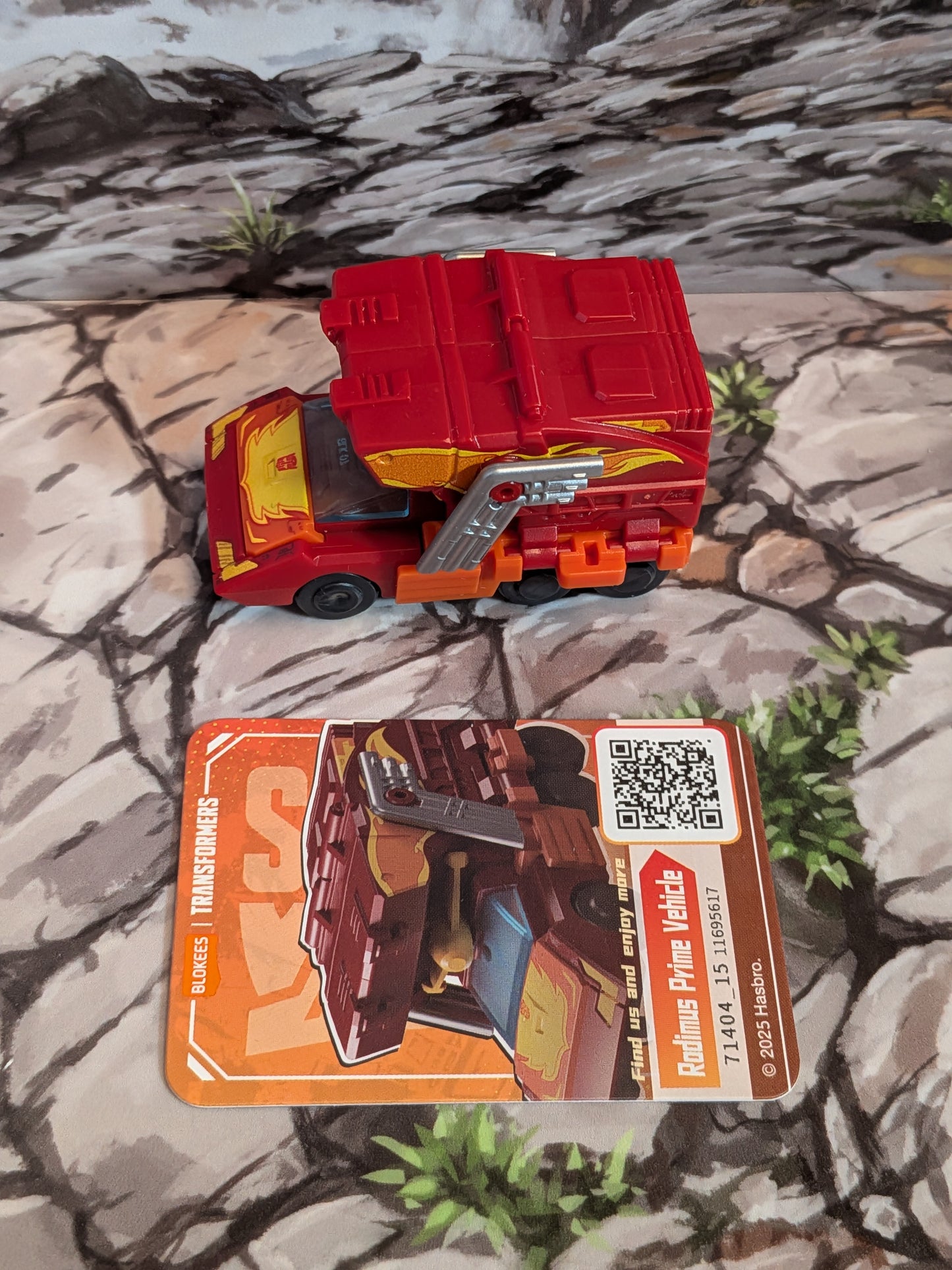Blokees - Transformers Defender Version 04 - Rodimus Prime Vehicle (~4-6cm)