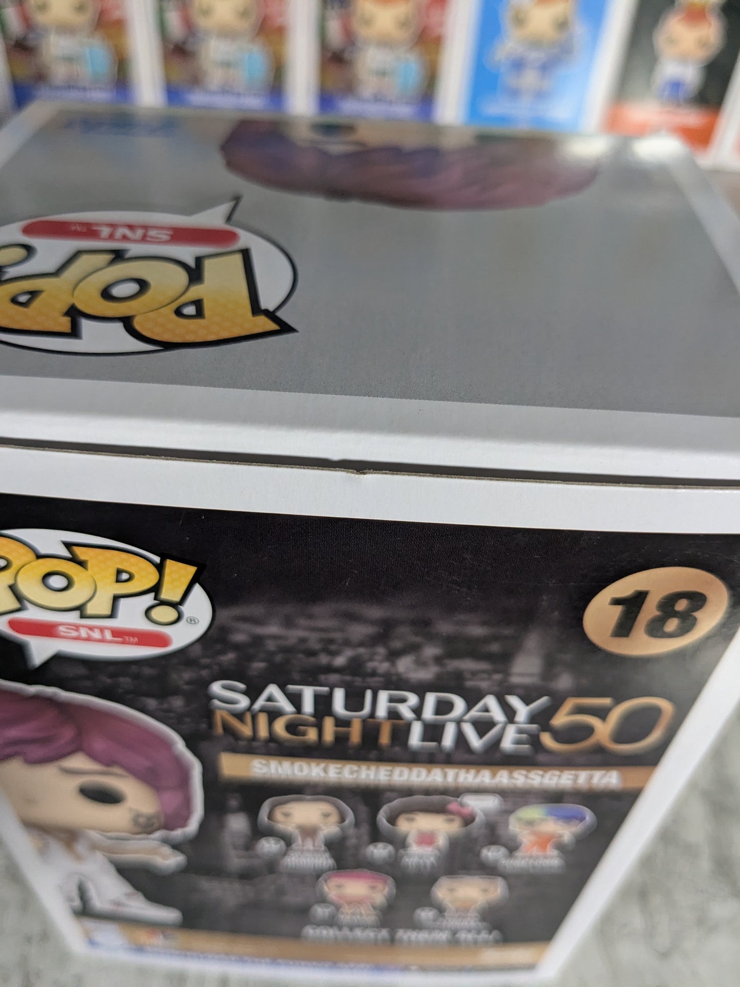 Funko pop 18 : Smokecheddathaassgetta