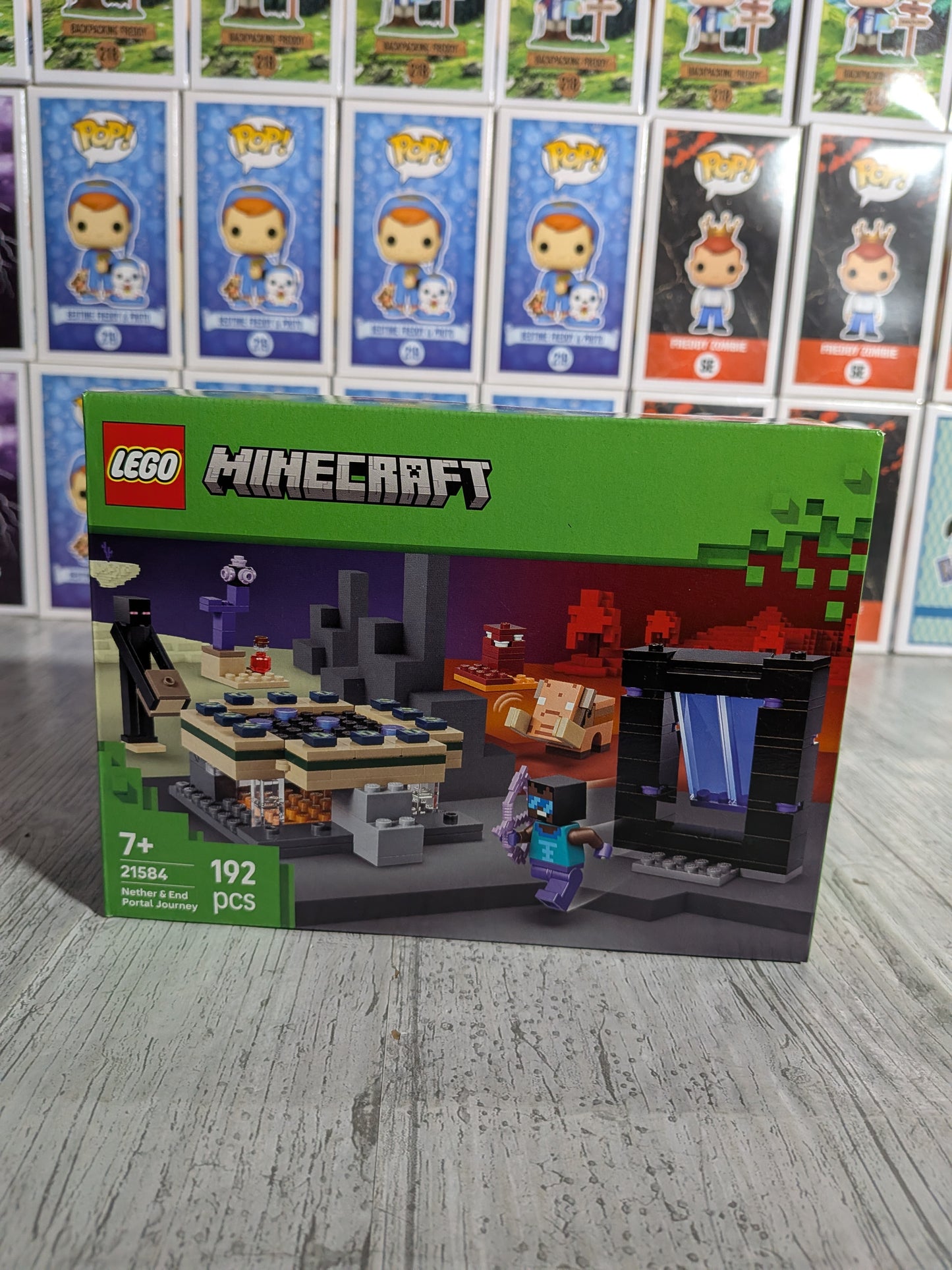 LEGO Minecraft #21584 – Nether- und Endportal-Reise