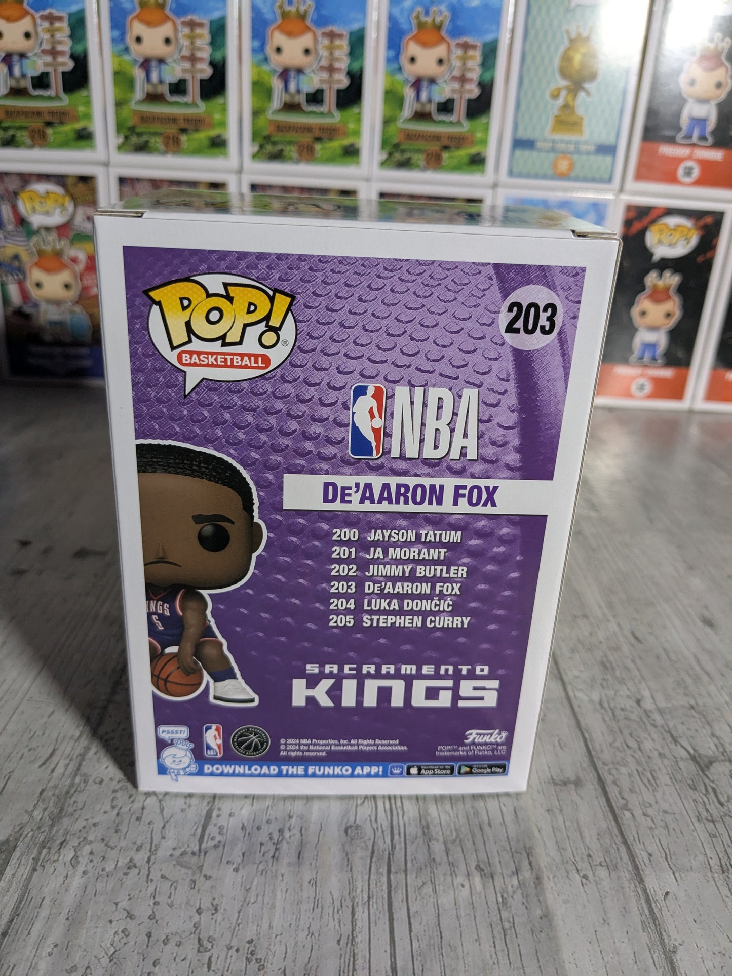 Funko pop 203 : De'Aaron Fox