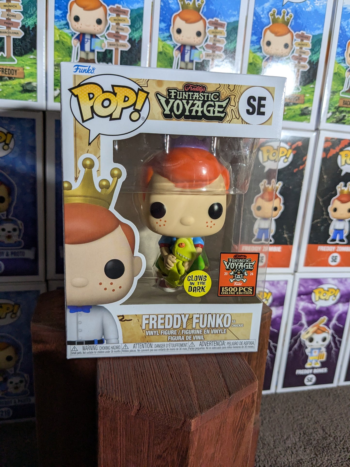 Funko pop SE : Freddy Funko as Chuckie (Glow/1500PCS)