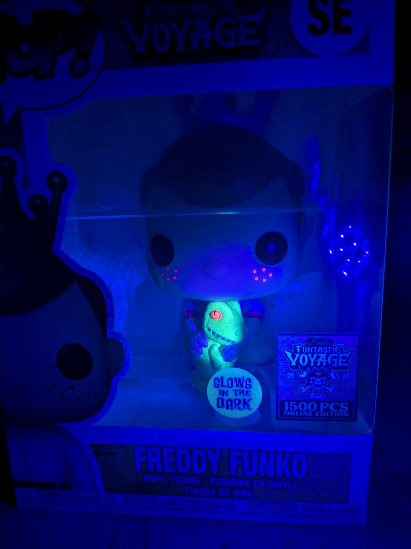 Funko pop SE : Freddy Funko as Chuckie (Glow/1500PCS)