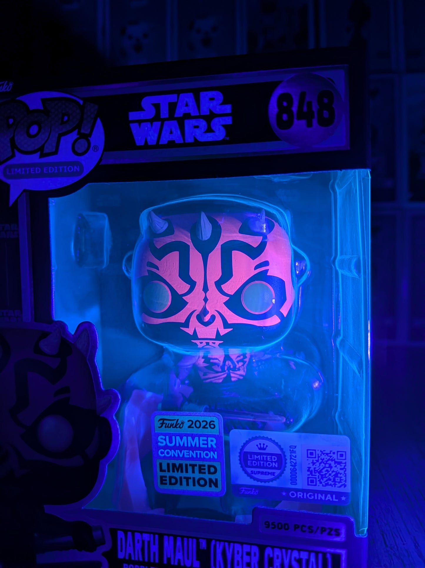 Funko Pop! Star Wars #848 - Darth Maul (Kyber Crystal) (SC2026/9500PCS)