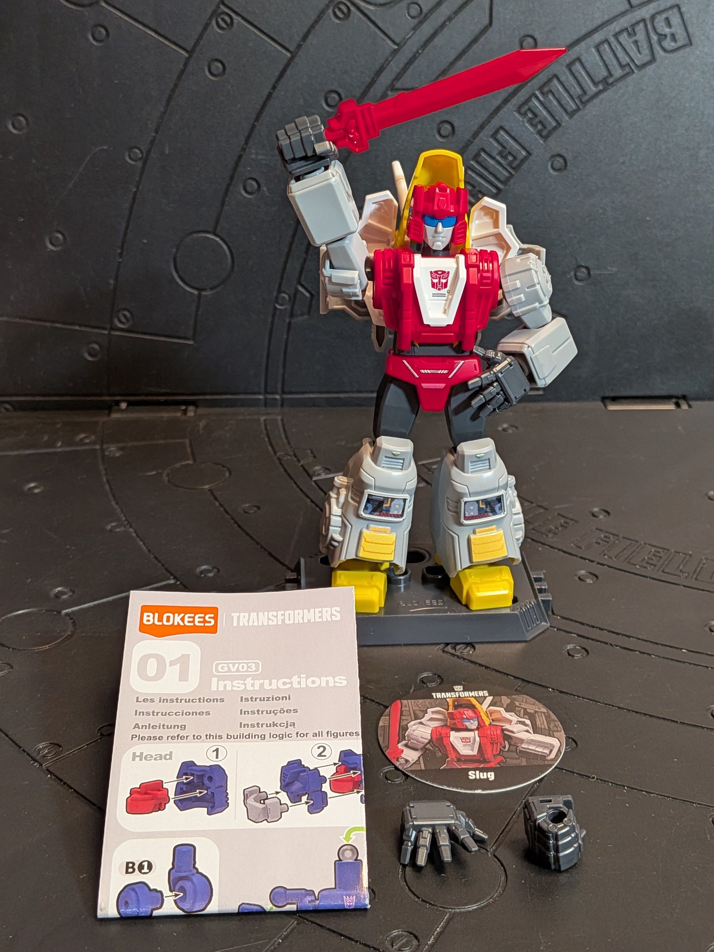 Blokees - Transformers Galaxy Version 03 - Slug (Robot Mode) (~10-12cm)
