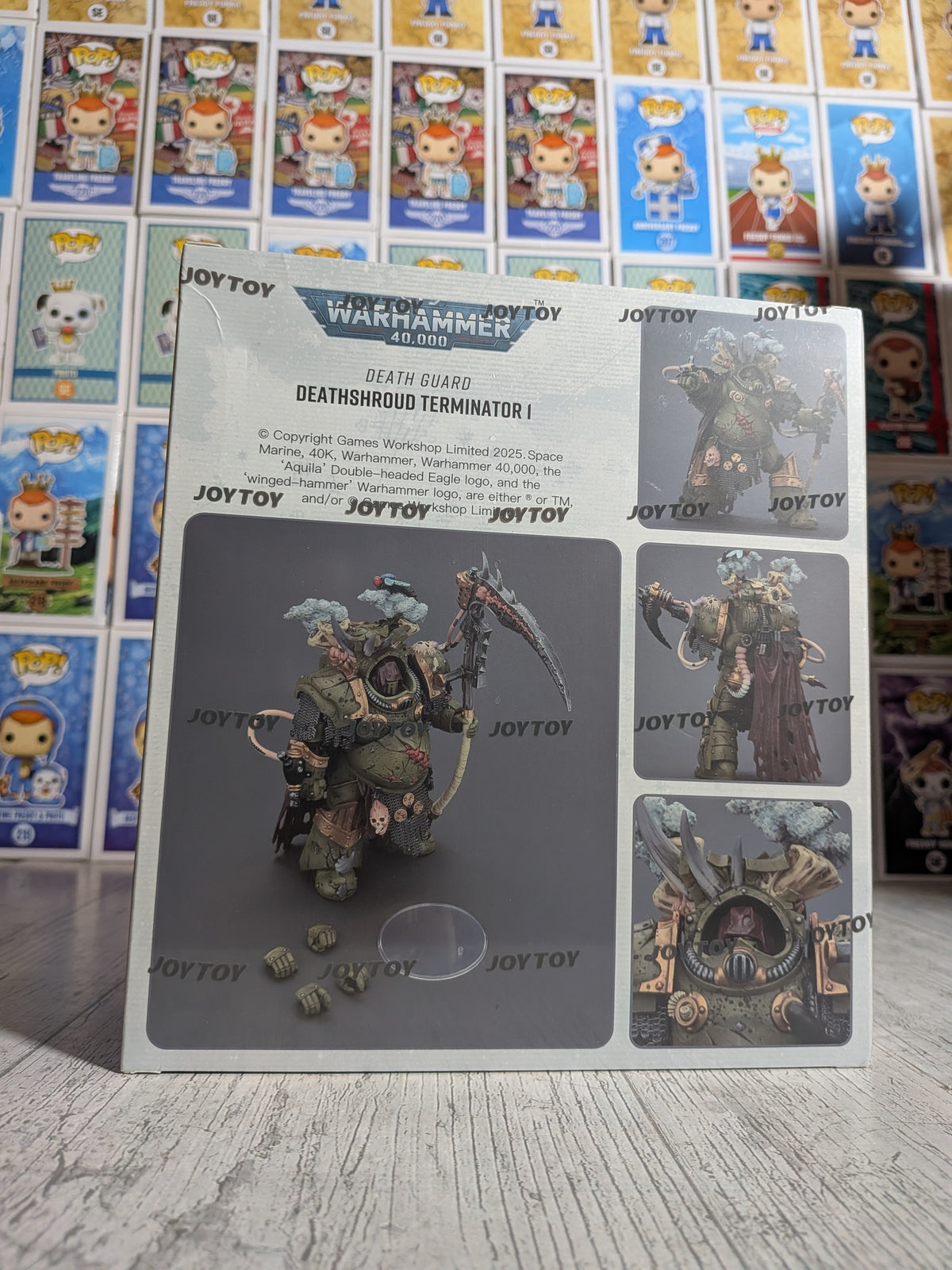 JoyToy Warhammer 40k - Death Guard Deathshroud Terminator 1 (14cm)