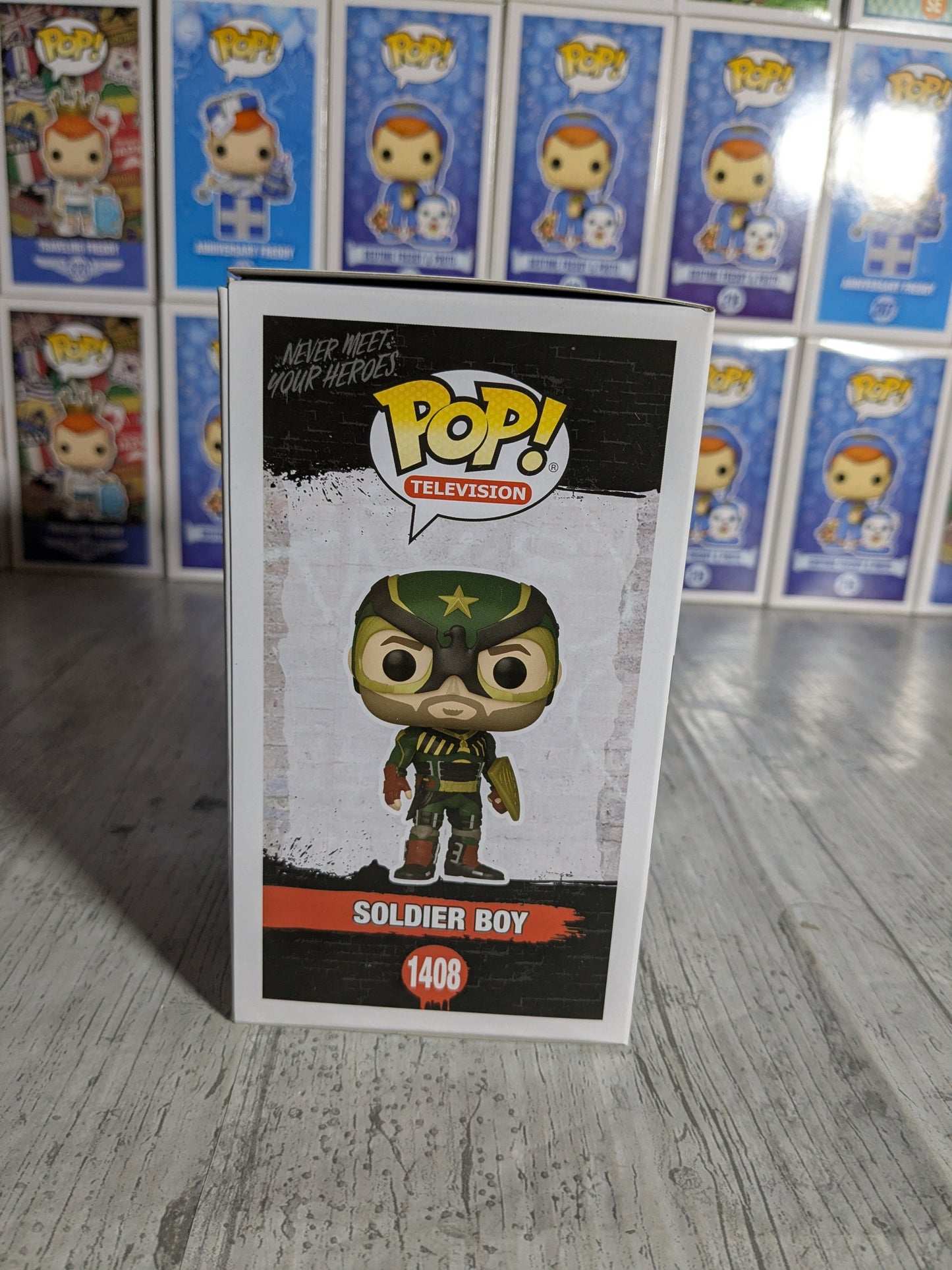 Funko pop The Boys #1408 - Soldier Boy (Glow)