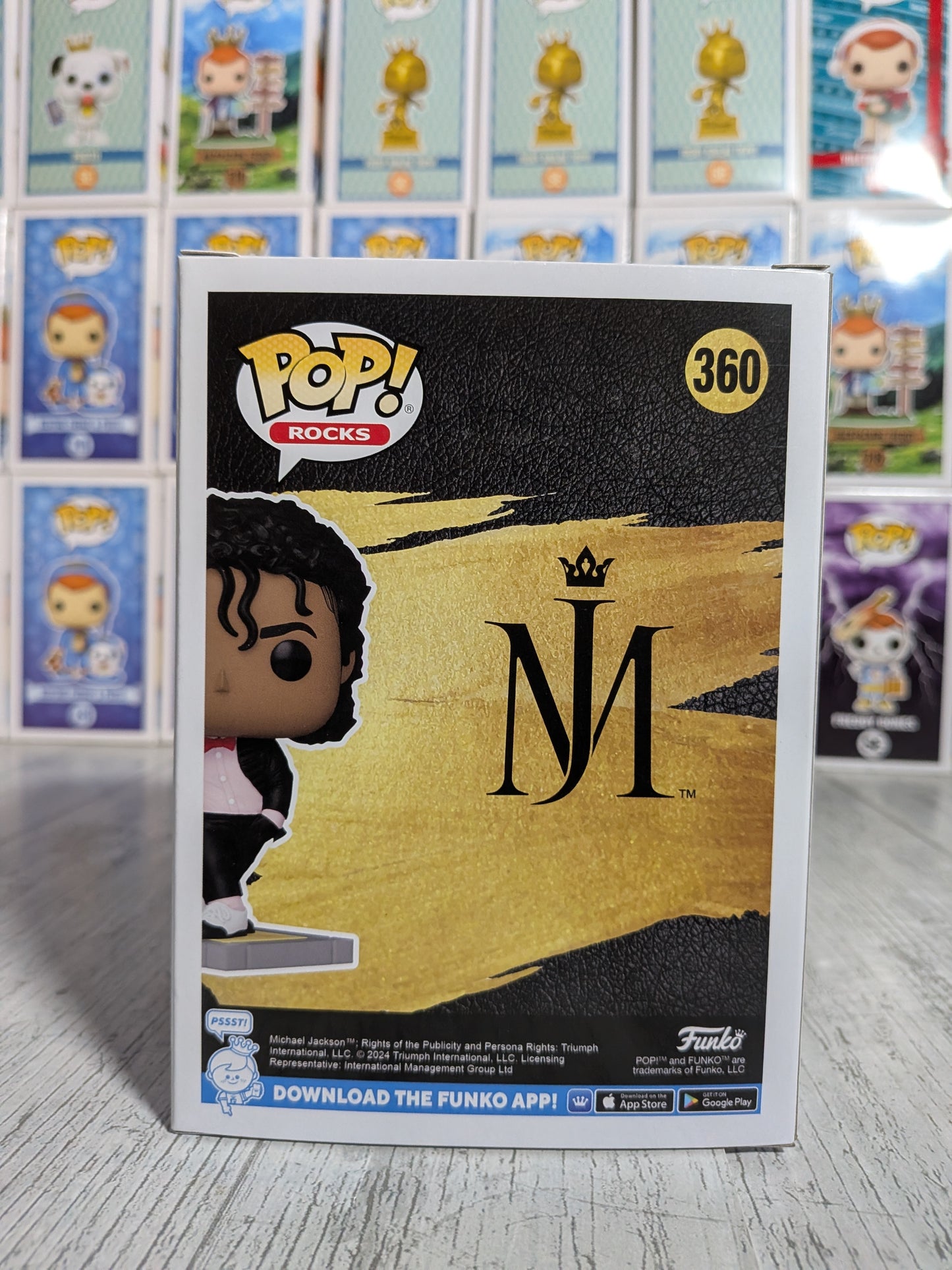Funko pop Rocks #360 - Michael Jackson