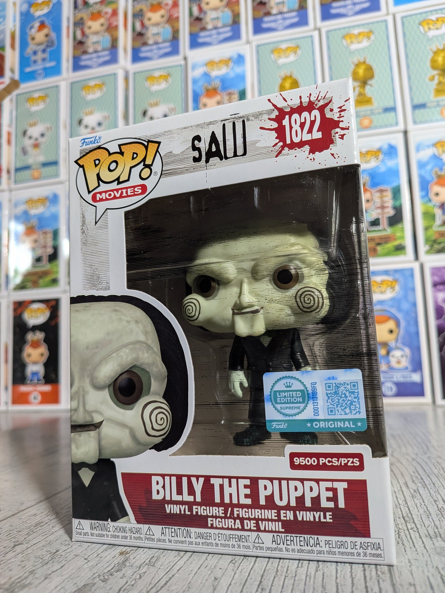 Funko Pop Saw #1822 - Billy die Puppe (9500 Stück)
