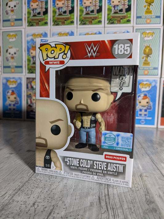 Funko pop WWE #185 - "Stone Cold" Steve Austin (9500PCS)