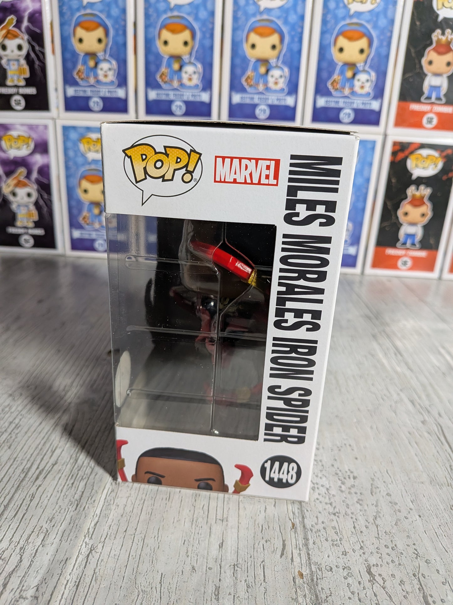 Funko Pop Marvel Comics #1448 - Miles Morales Iron Spider (Chase)