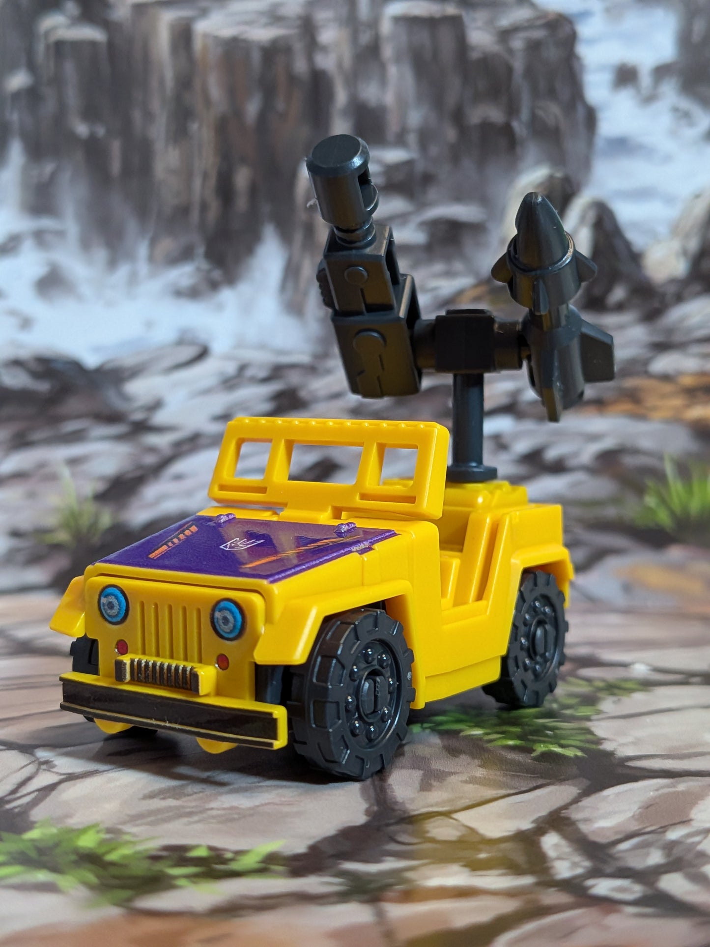 Blokees - Transformers Defender Version 05 - Swindle Vehicle (~4-6cm)