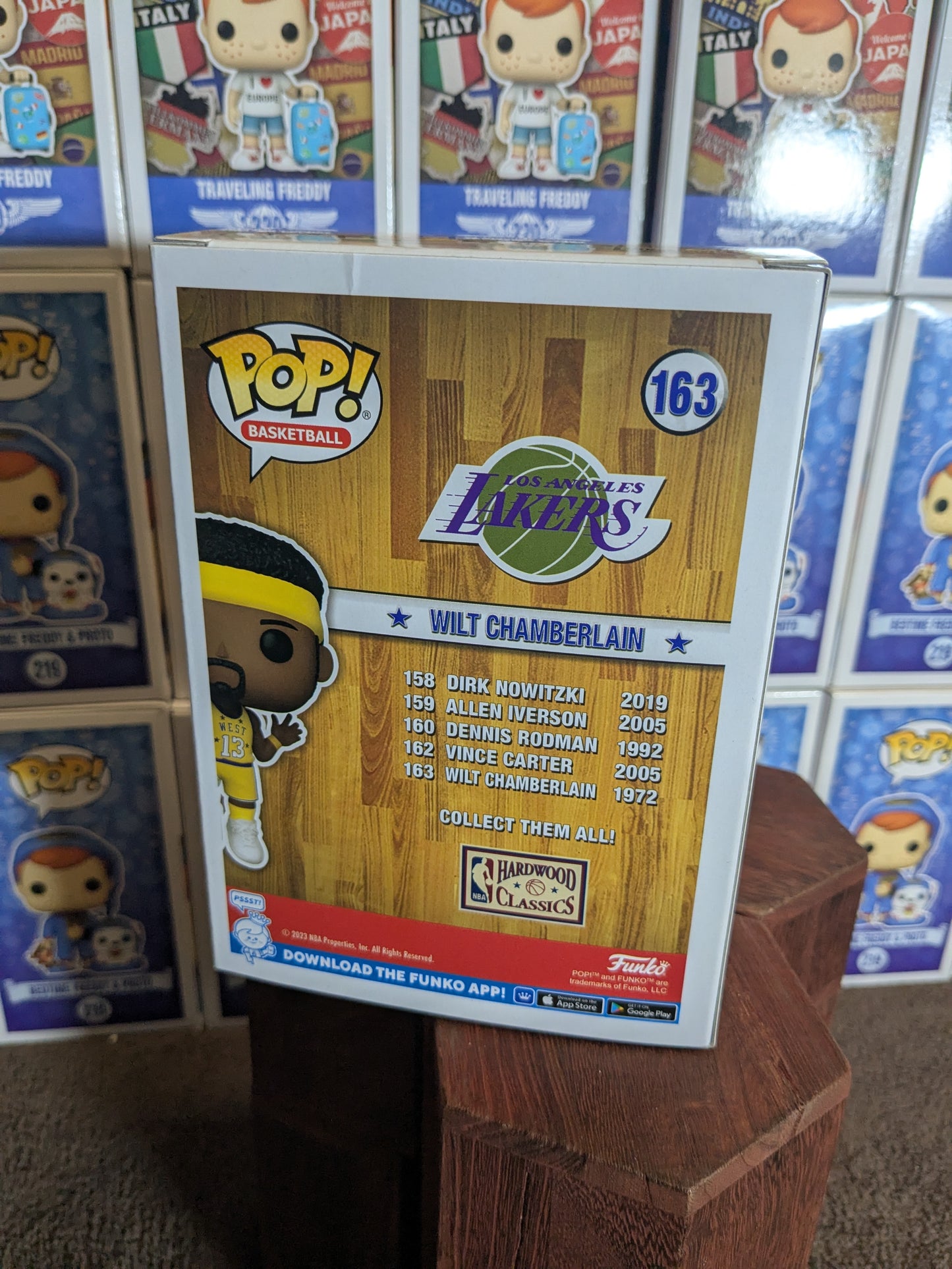 Funko pop 163 : Wilt Chamberlain