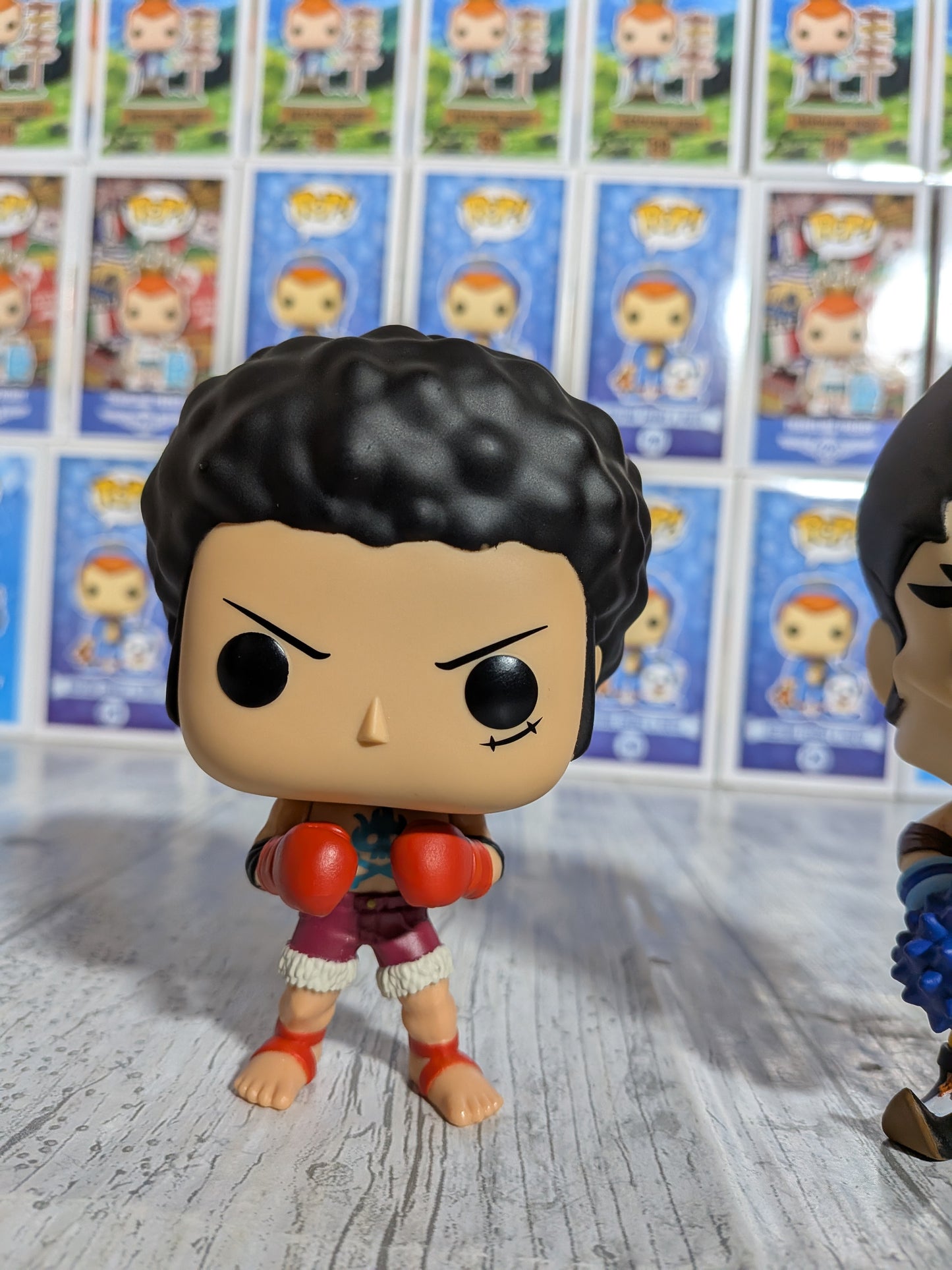 Funko Pop One Piece – Luffy &amp; Foxy (geöffnet)
