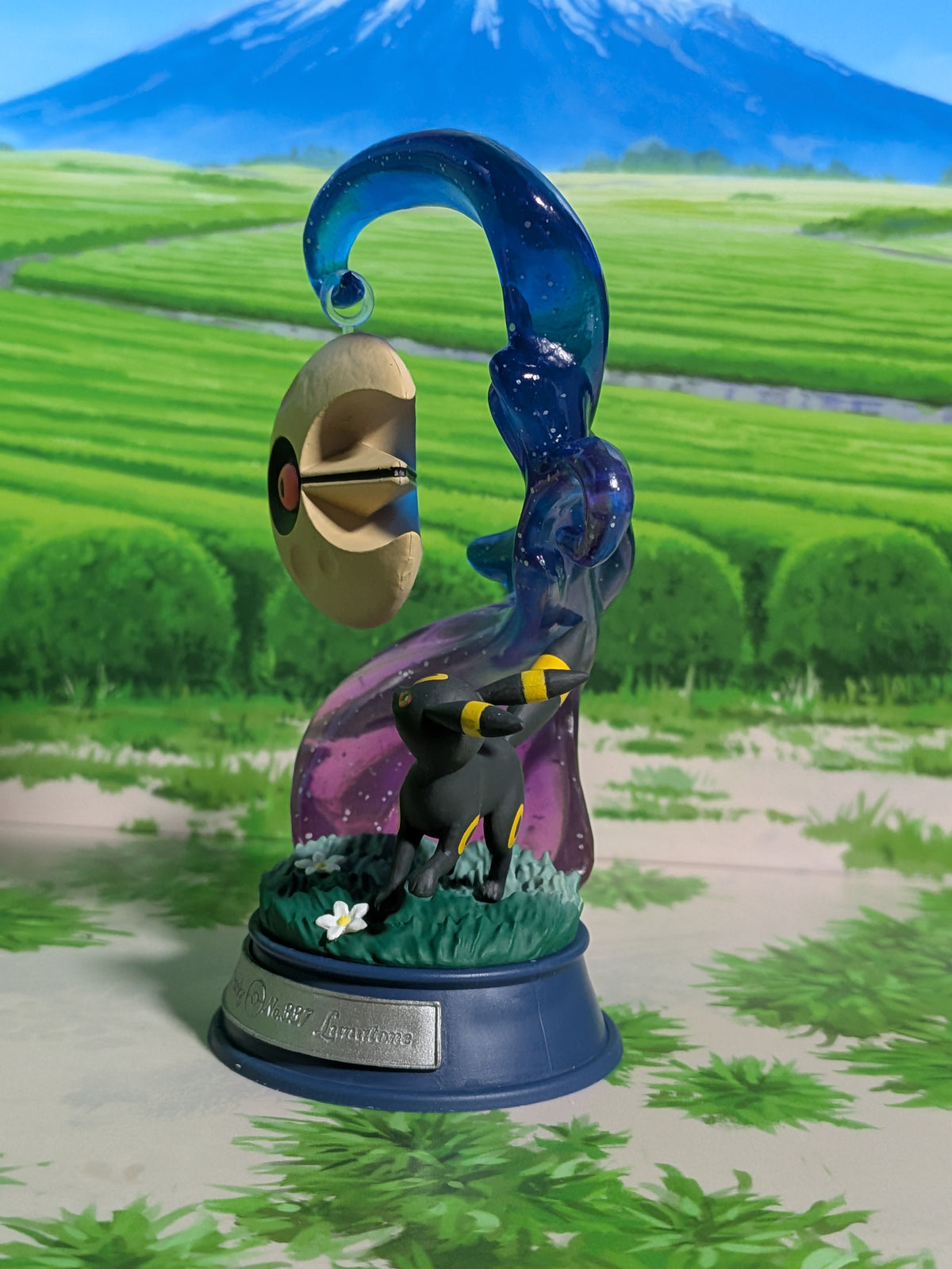 Re-Ment Pokémon Swing Vignette Collection Vol.4 - Noctali & Séléroc | Umbreon & Lunatone (~10cm)