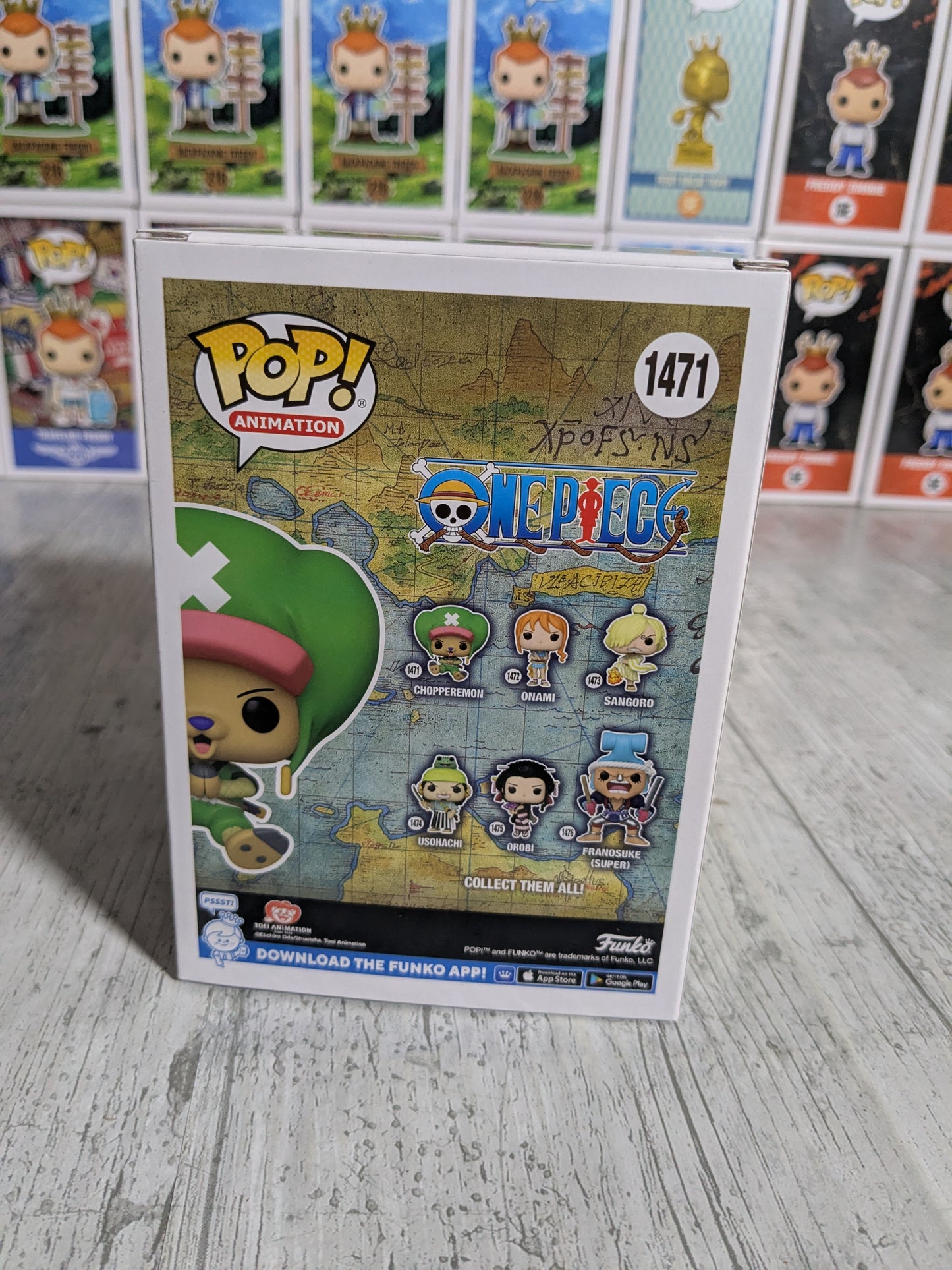 Funko pop 1471 : Chopperemon (SE/Flocked)