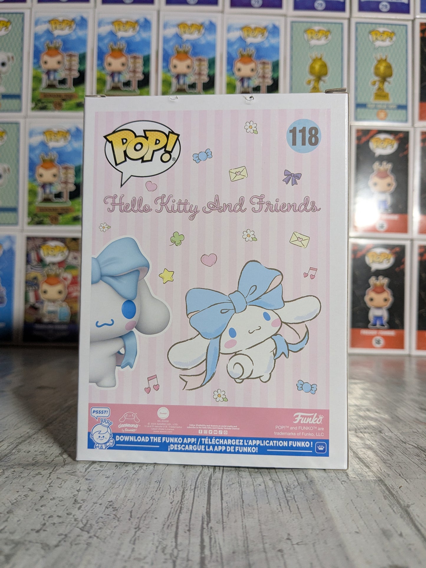 Funko pop Hello Kitty & Friends #118 - Cinnamoroll (9500PCS)