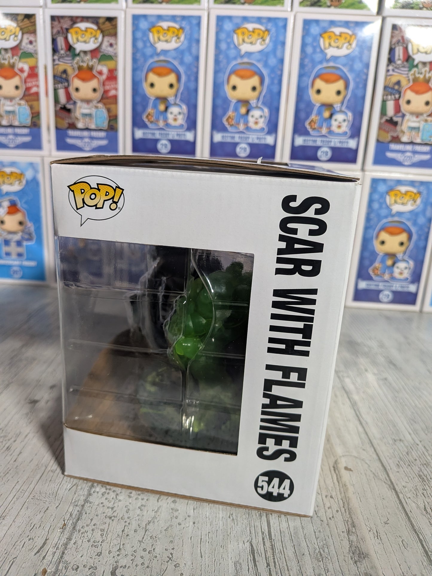 Funko Pop 544: Narbe mit Flammen