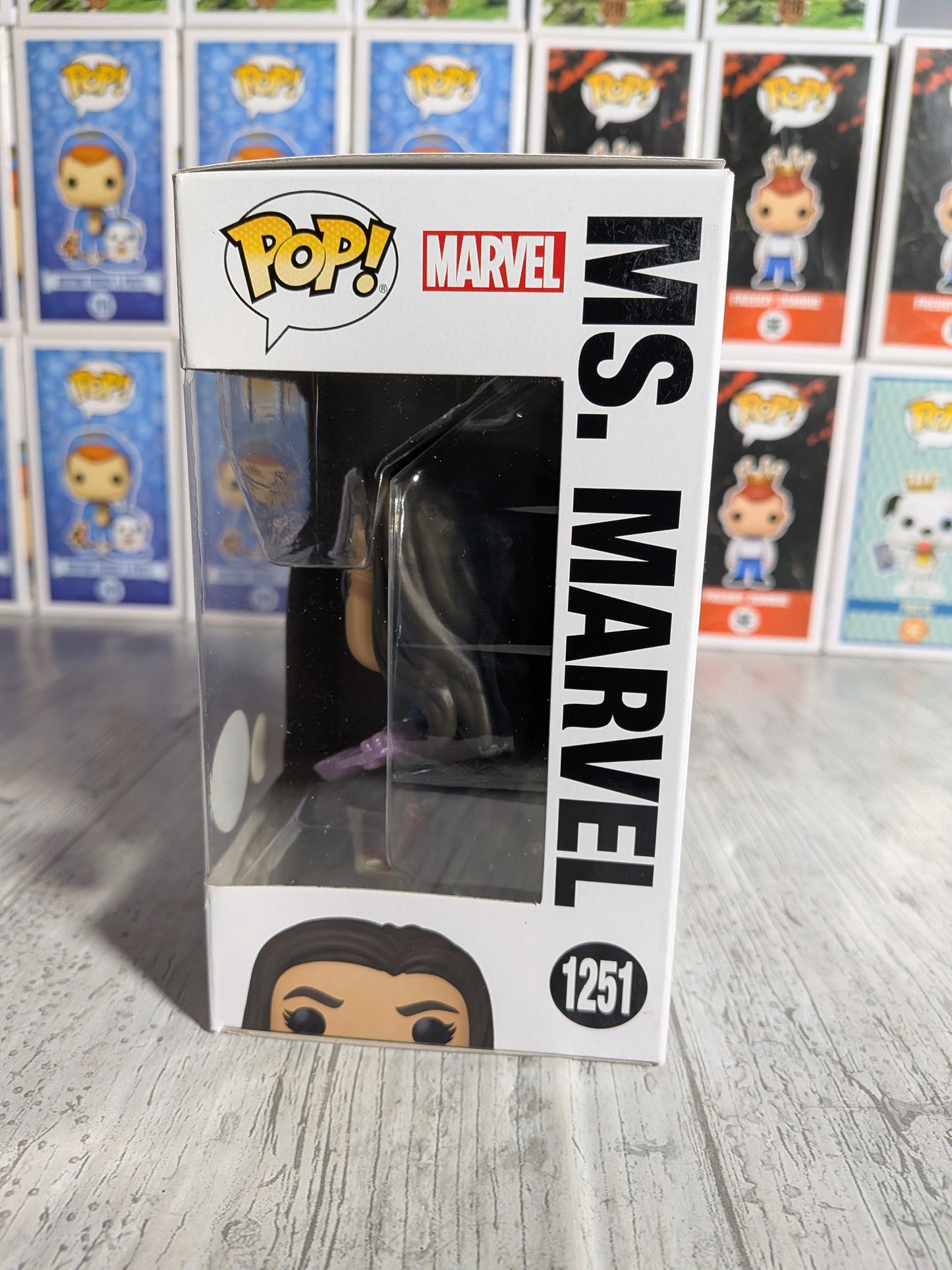 Funko Pop Marvel Studios The Marvels #1251 - Ms. Marvel (Leuchtend)