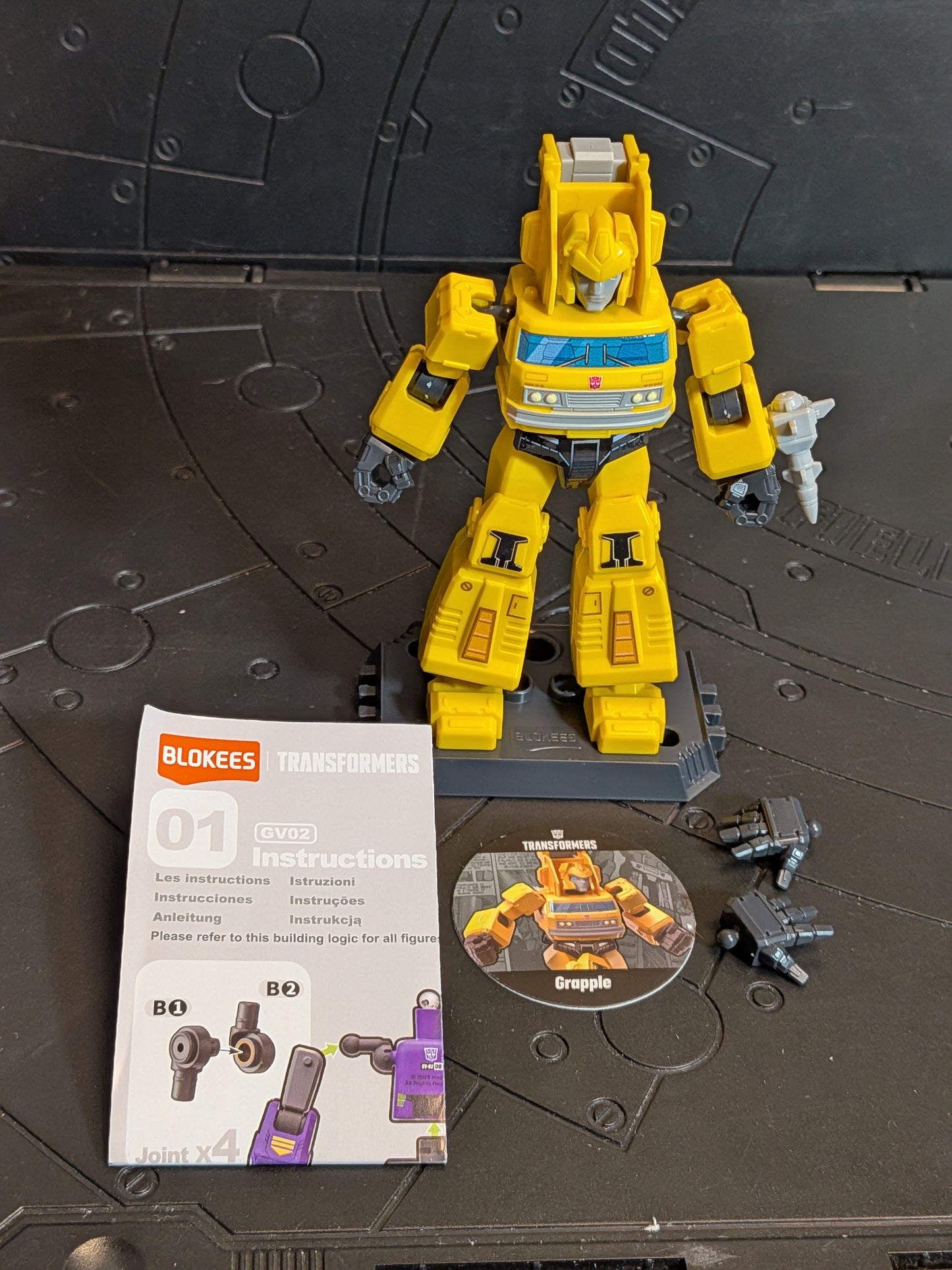 Blokees - Transformers Galaxy Version 02 - Grapple (~10-12cm)