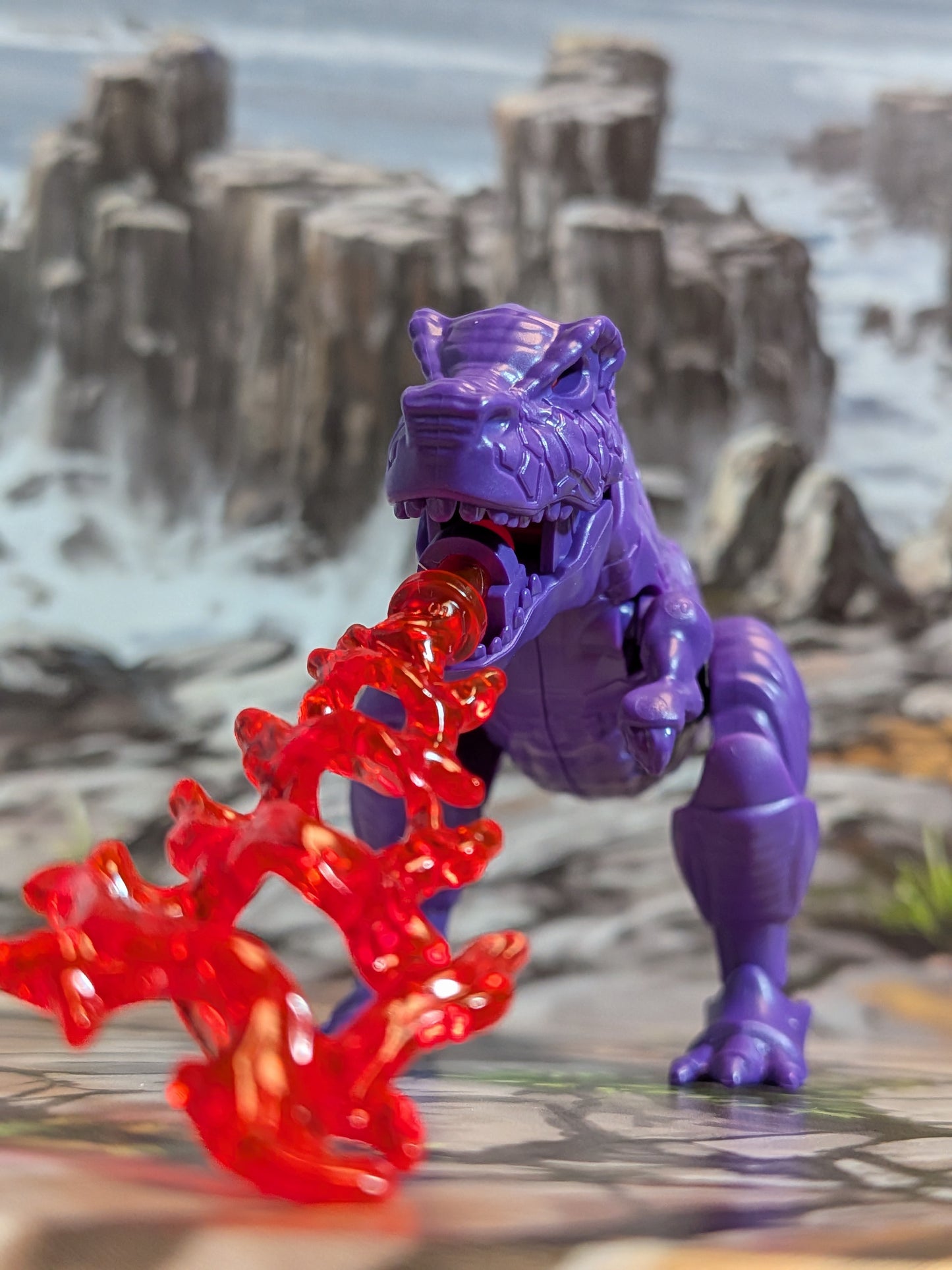 Blokees - Transformers Defender Version 06 - BW-Megatron-T. rex (~4-6cm)