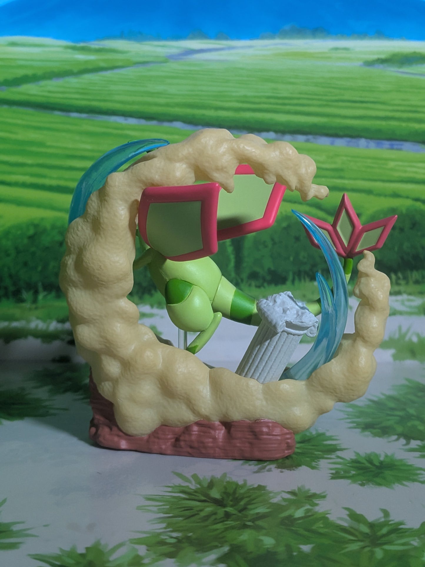 Re-Ment Pokémon Circular Diorama Collection 2 - Libégon | Flygon (~10cm)