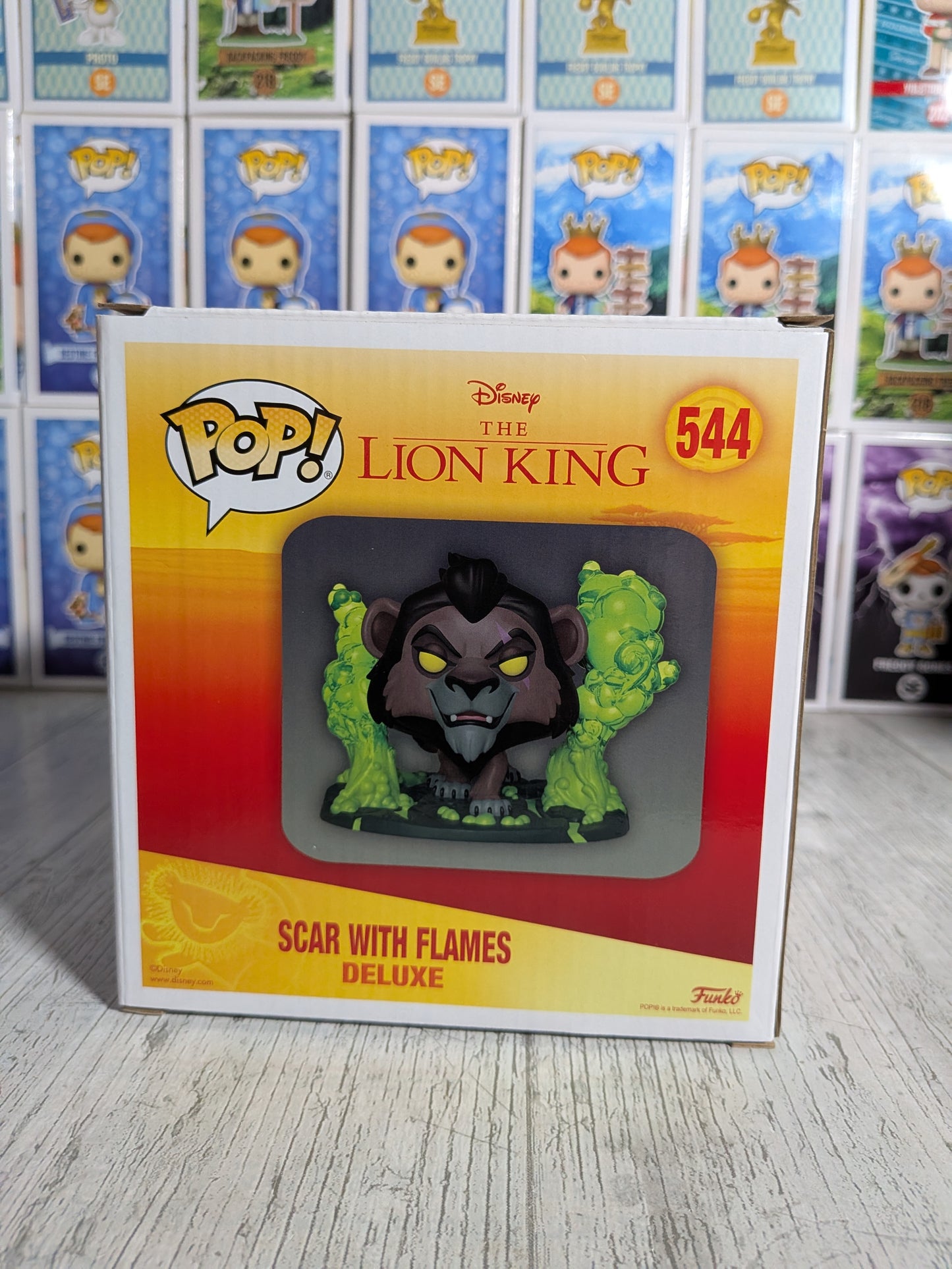 Funko Pop Disney #544 - Scar with Flames