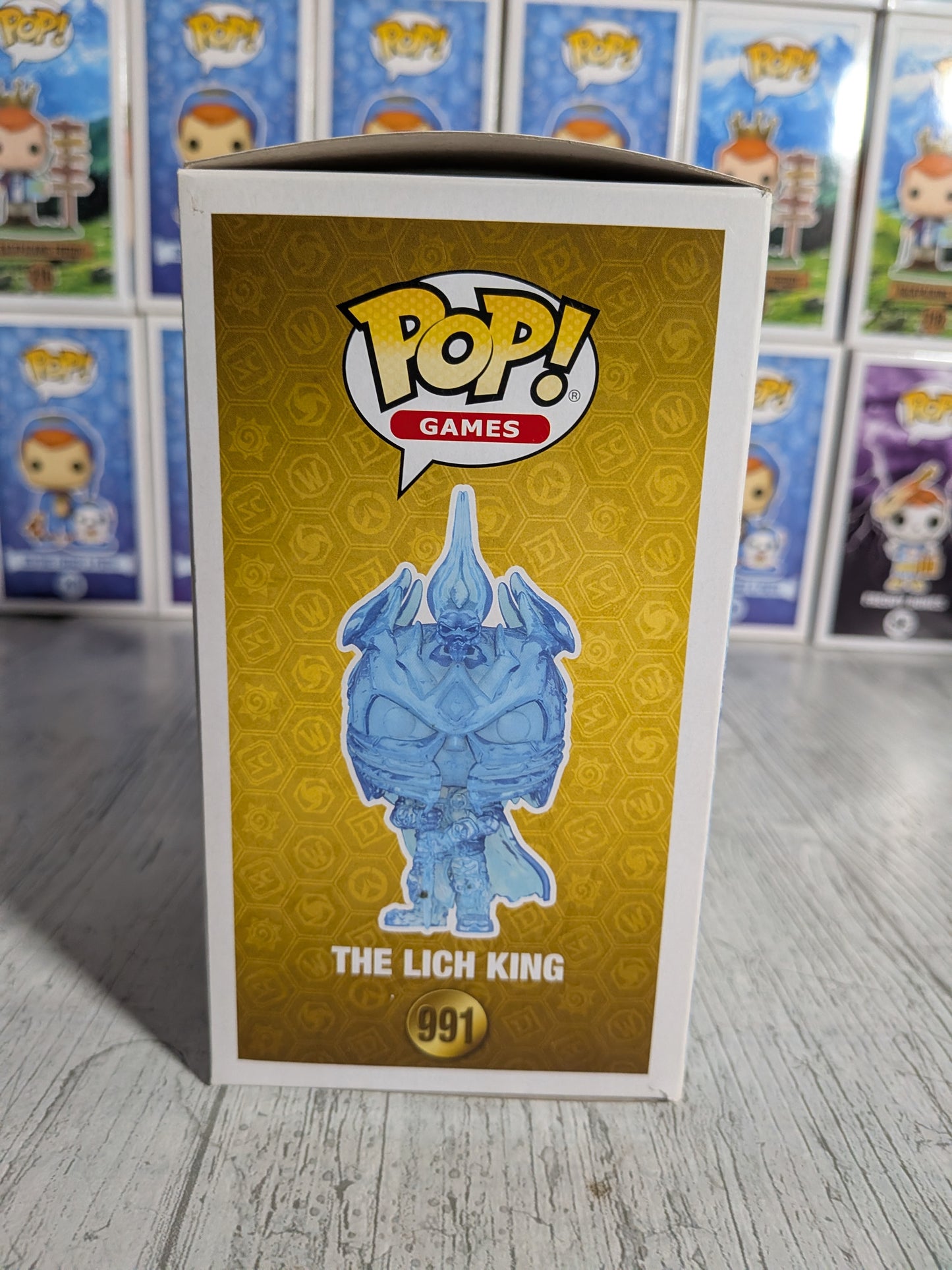 Funko Pop Games World of Warcraft #991 – Der Lichkönig (Geöffnet/Beschädigte Verpackung)