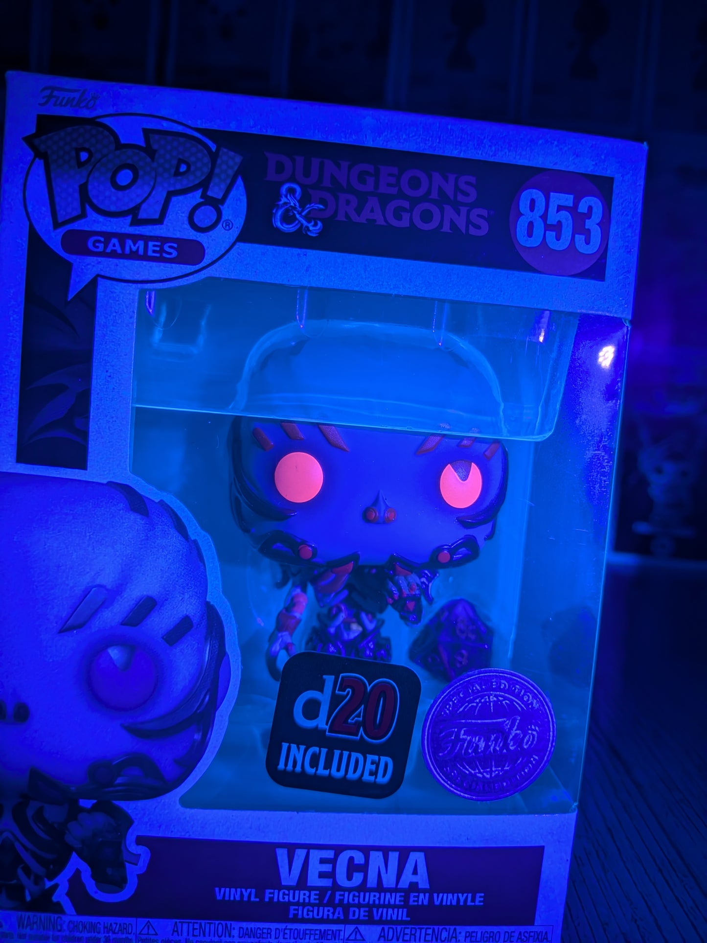 Funko Pop Games Dungeons &amp; Dragons #853 - Vecna ​​(D20)