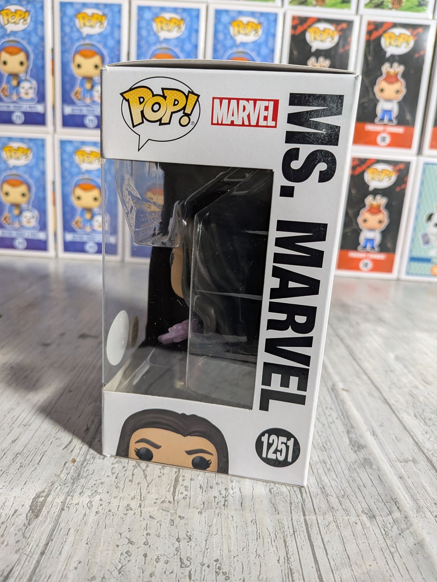 Funko Pop 1251: Ms. Marvel (Glow)