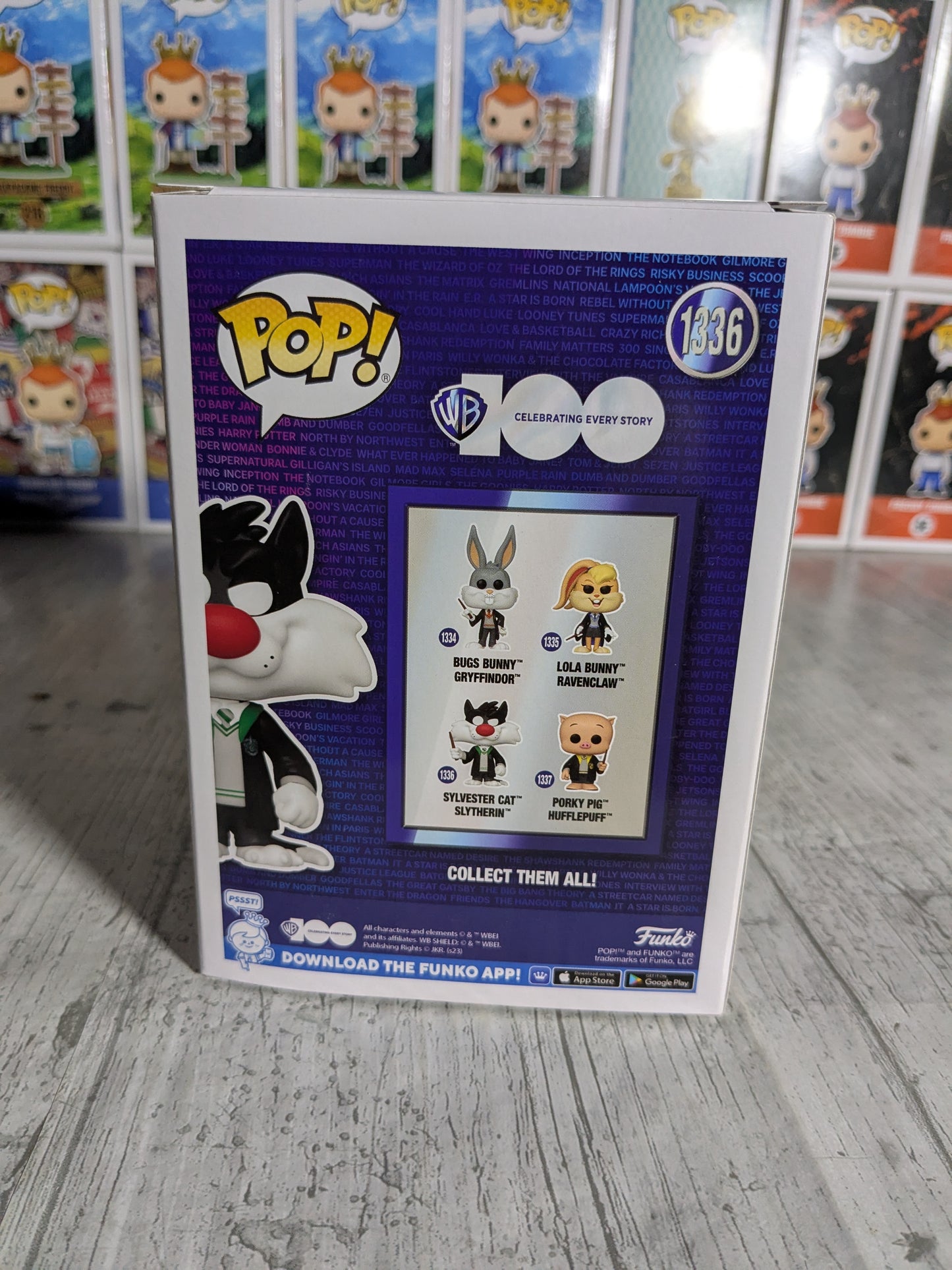 Funko pop 1336 : Sylvester Cat Slytherin (FC2023)