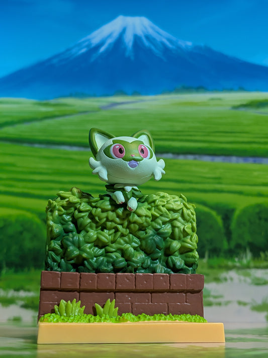 Re-Ment Pokémon - Poussacha | Sprigatito | Nyahoja - Welcome Home Collection