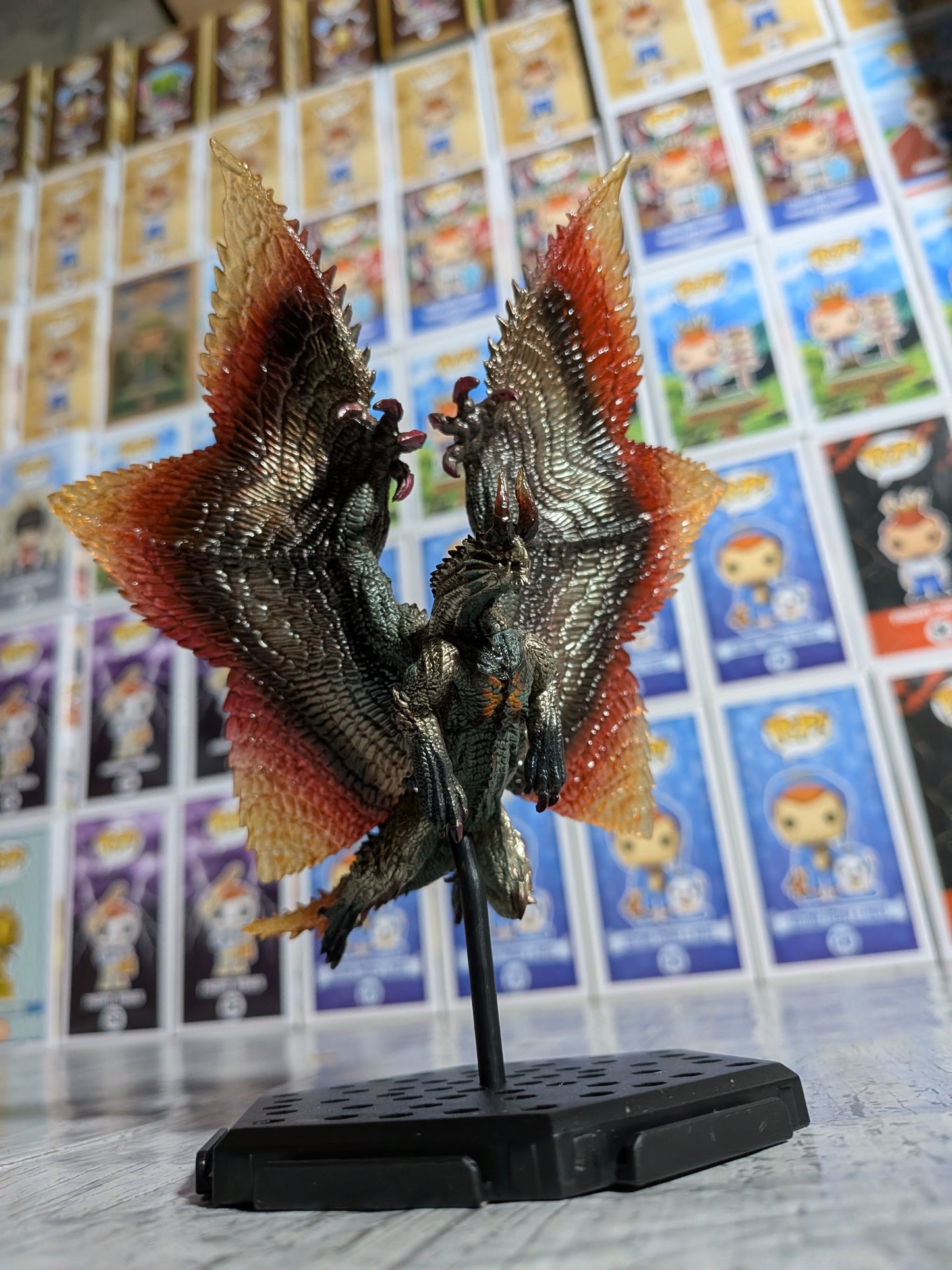 Capcom Figure Builder - CFB Vol. 26 - Monster Hunter Rise Sunbreak - Risen Shagaru Magala - env. 12cm