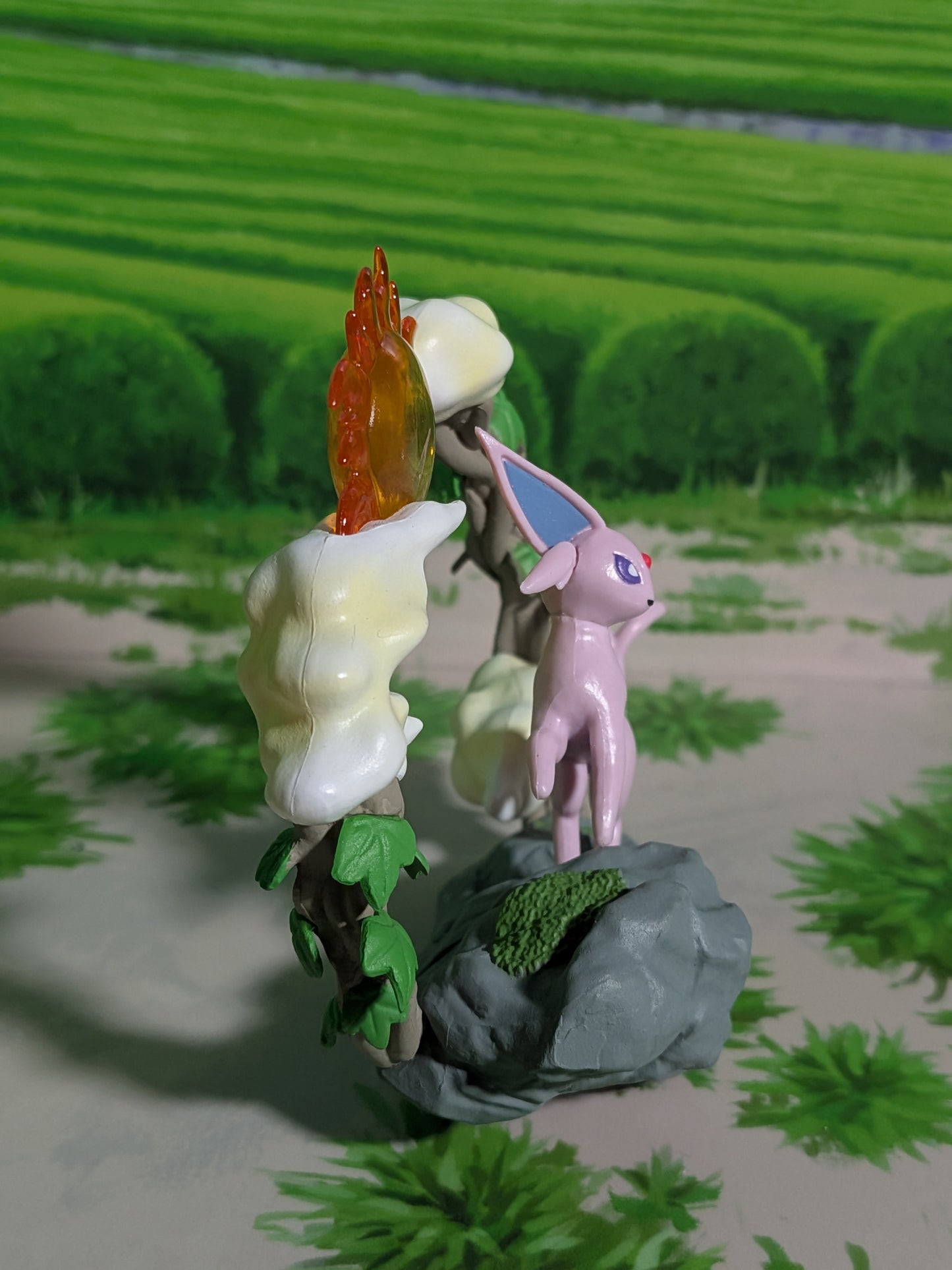 Re-Ment Pokémon - Mentali / Espeon - Circular Diorama