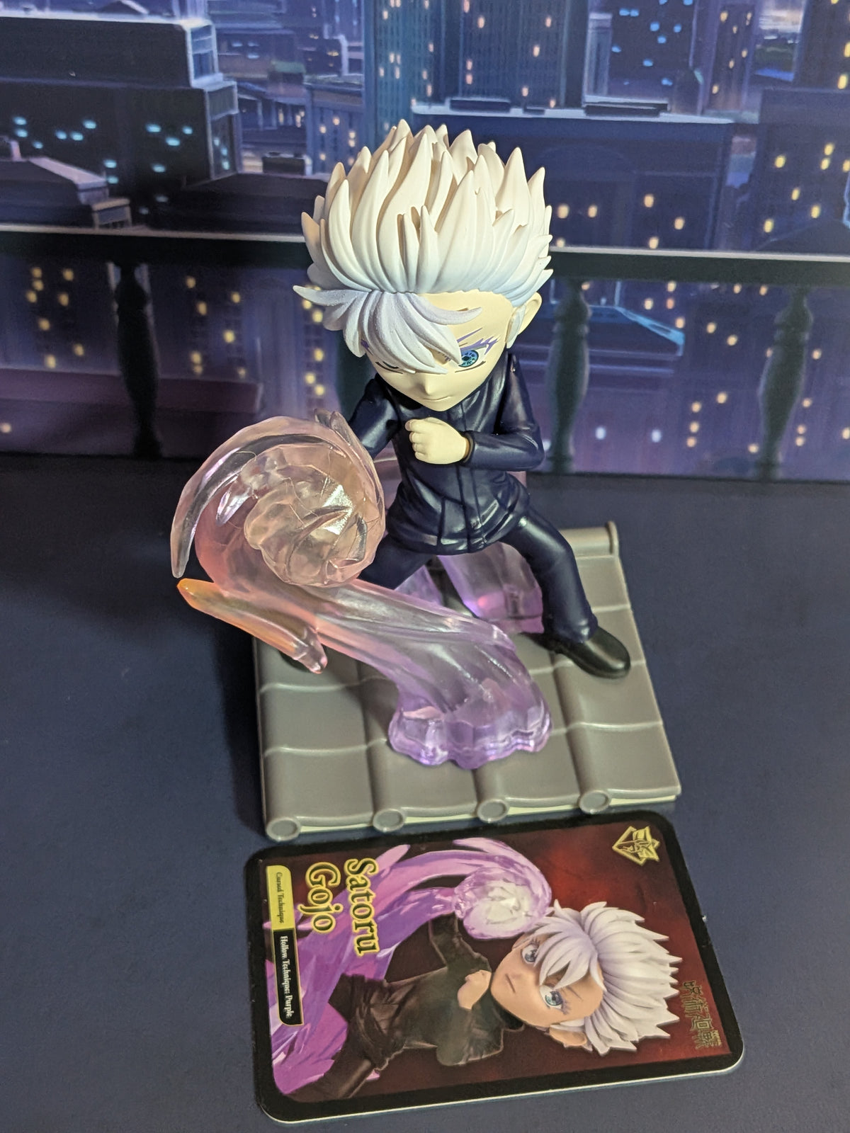 Mighty Jaxx - Jujutsu Kaisen: Kwistal Fwendz - Battle Ready Series - Satoru Gojo (~10cm)