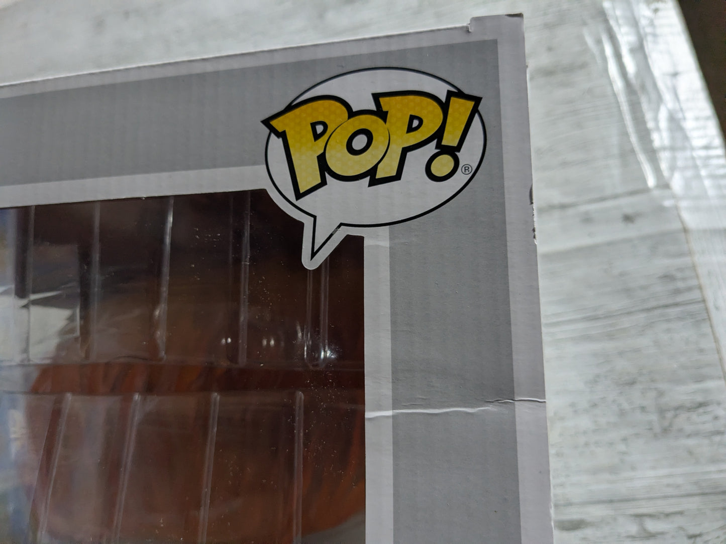 Funko pop Star Wars #719 - Grogu Force Barrier (Opened / Damaged Box/ Destroyed plastic)