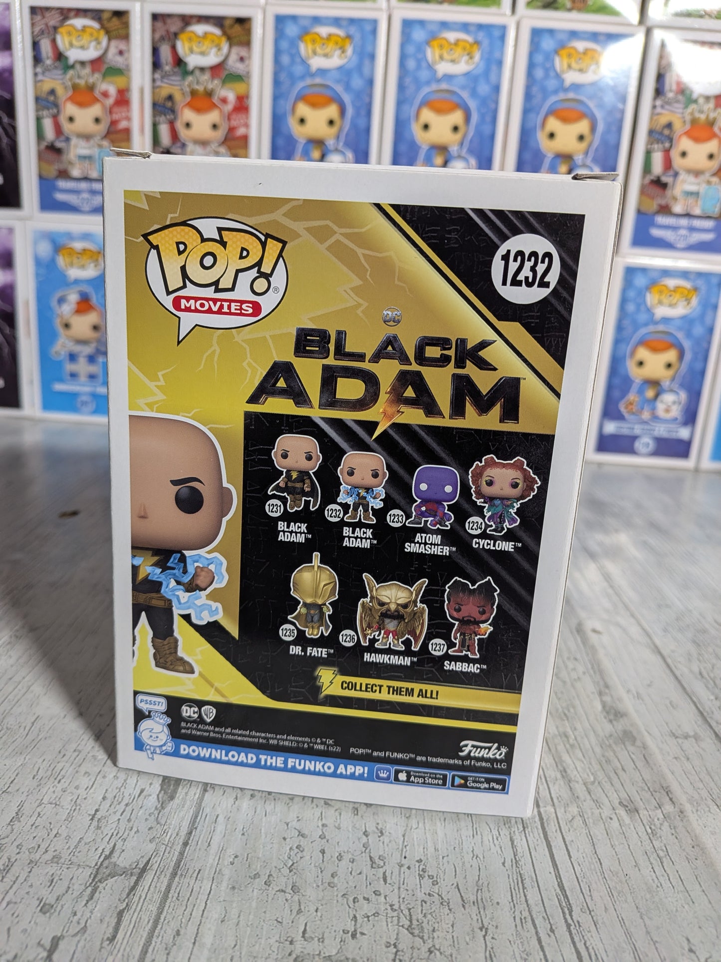 Funko Pop Heroes #1232 - Black Adam (Chase)