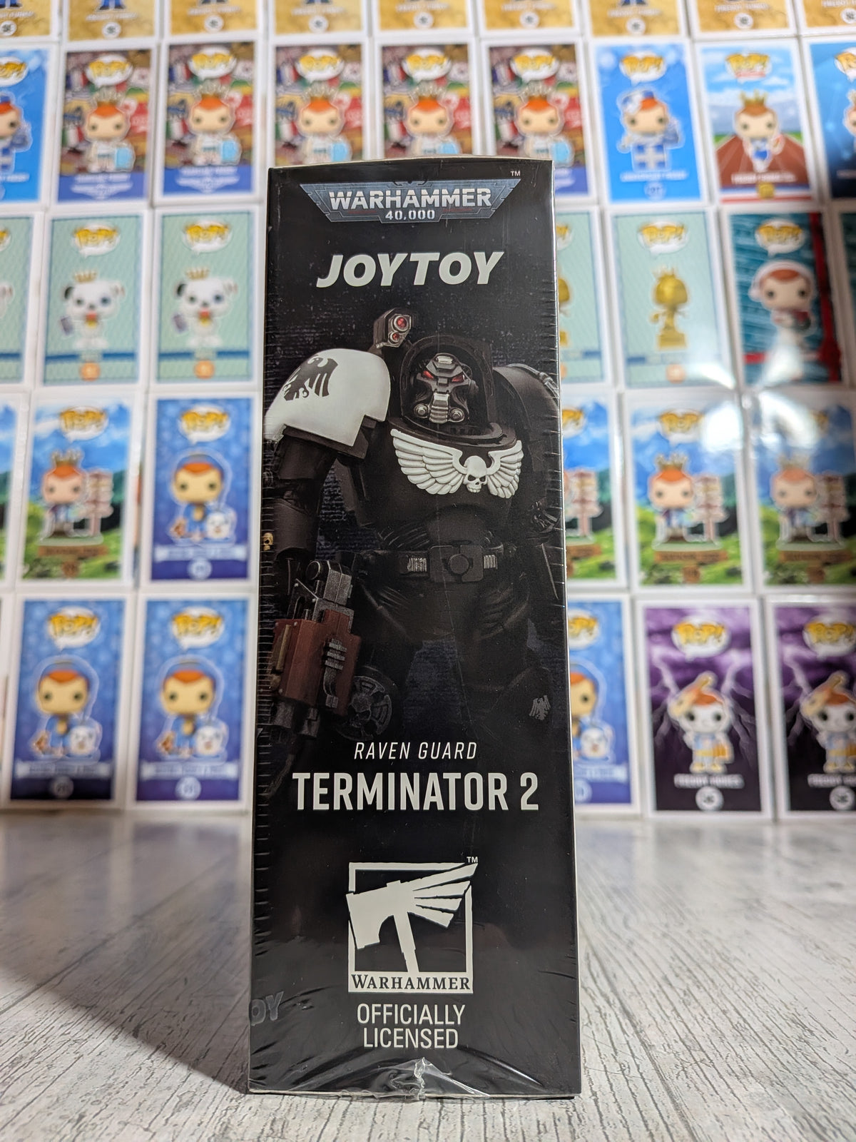 JoyToy Warhammer 40k - Space Marines Raven Guard Terminator 2 (14,3cm)