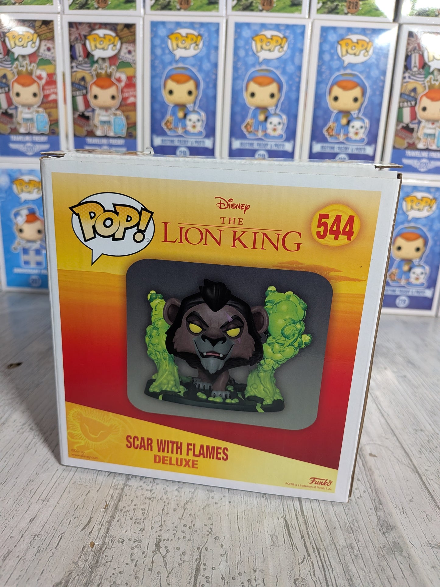 Funko Pop 544: Narbe mit Flammen