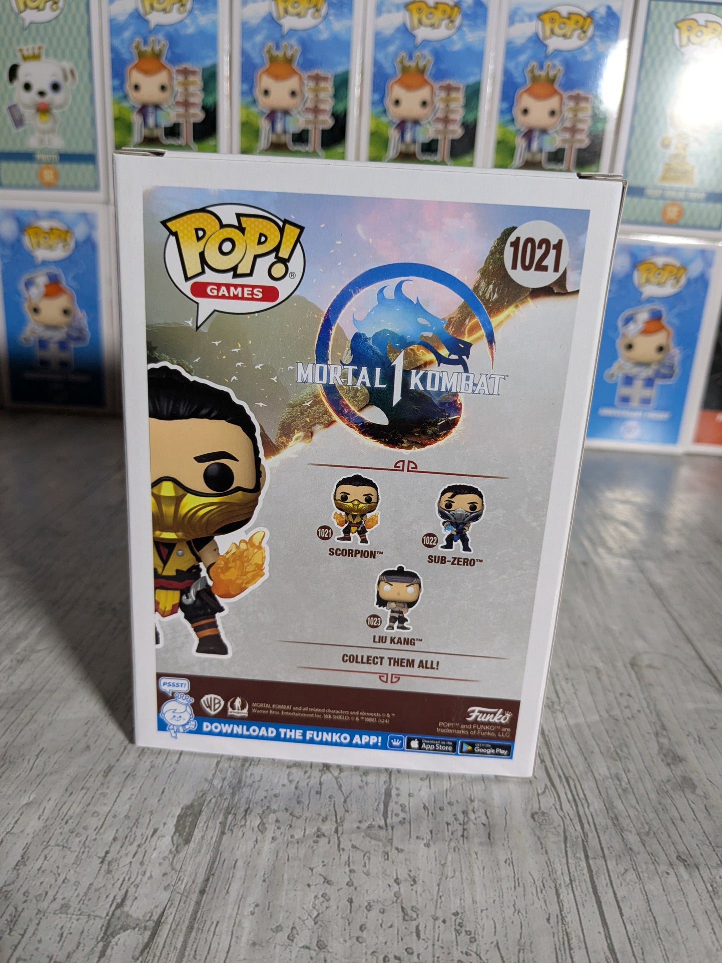 Funko pop 1021 : Scorpion