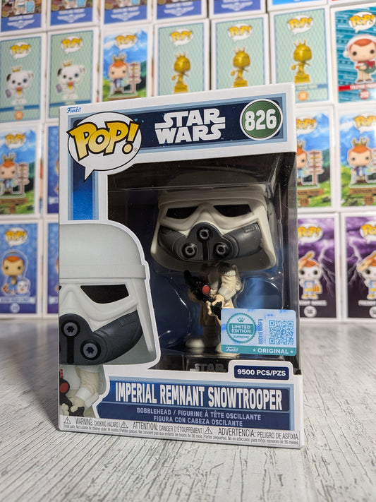 Funko Pop Star Wars #826 - Snowtrooper dell'Impero in Ritiro (9500 pezzi)