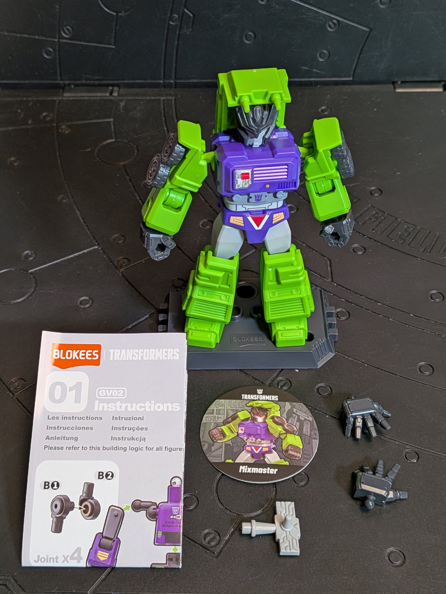 Blokees - Transformers Galaxy Version 02 - Mixmaster (~10-12cm)