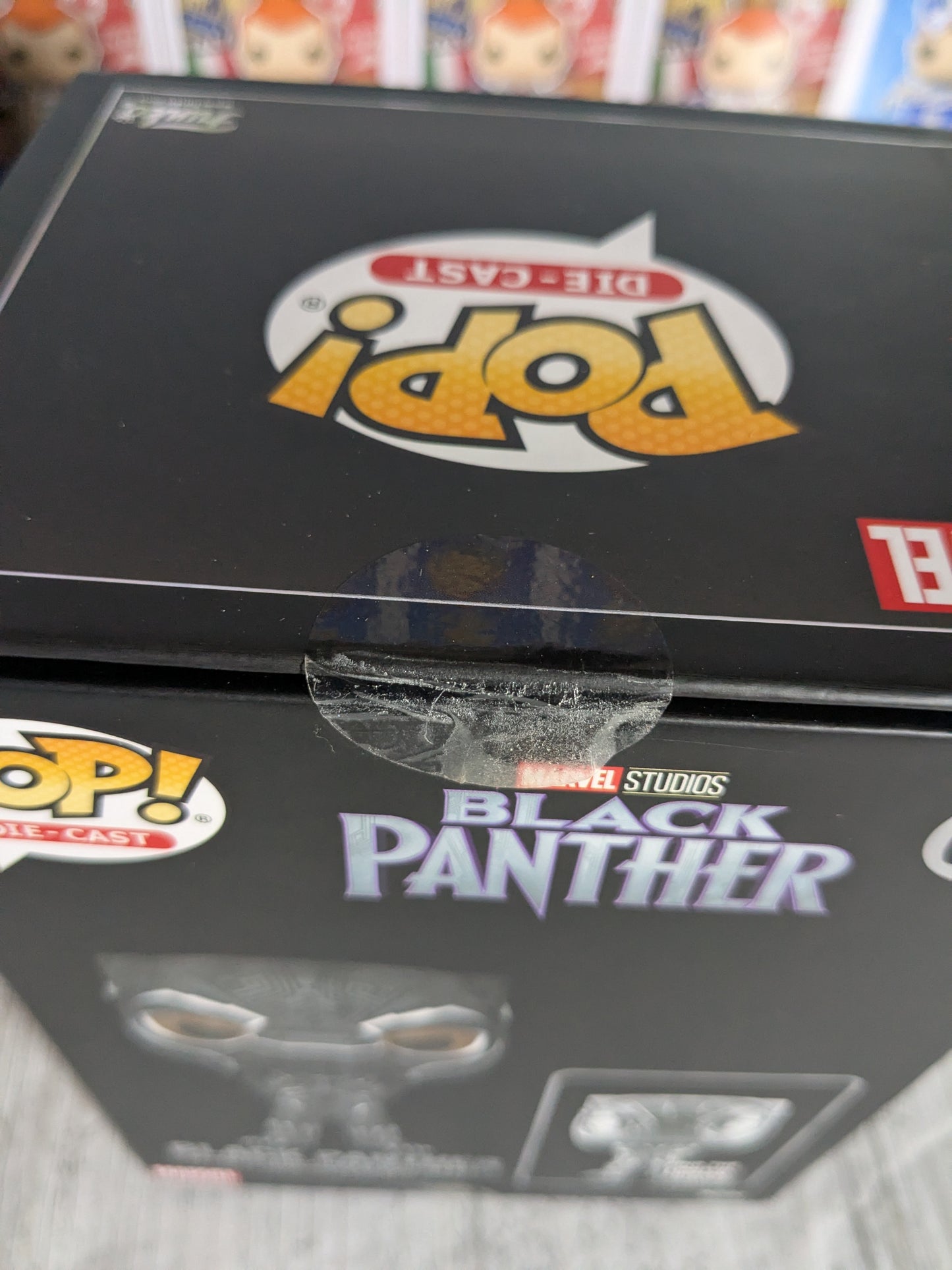 Funko pop 06 - Black Panther Die-Cast